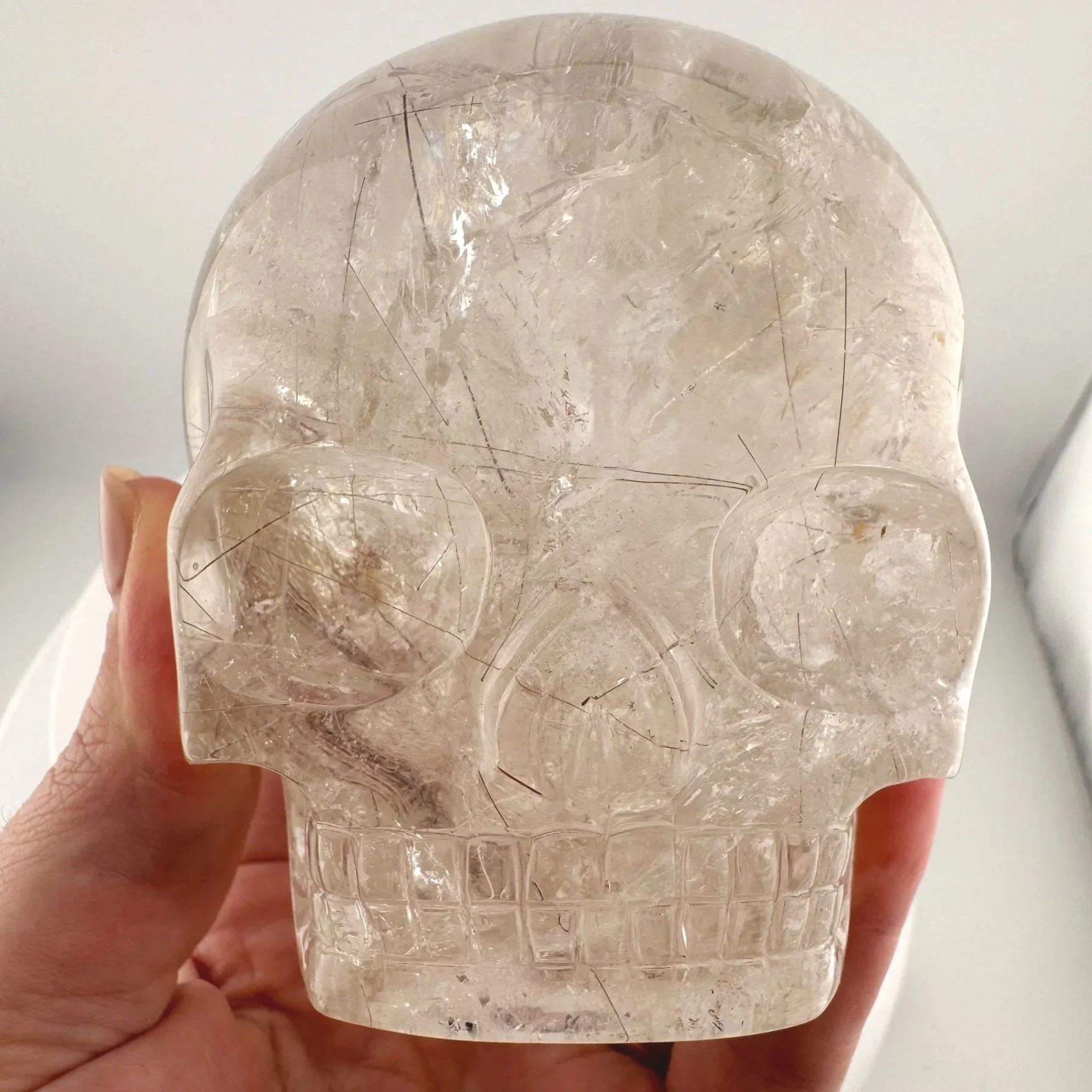Leandro de Souza Red Rutile in Quartz Magical Child