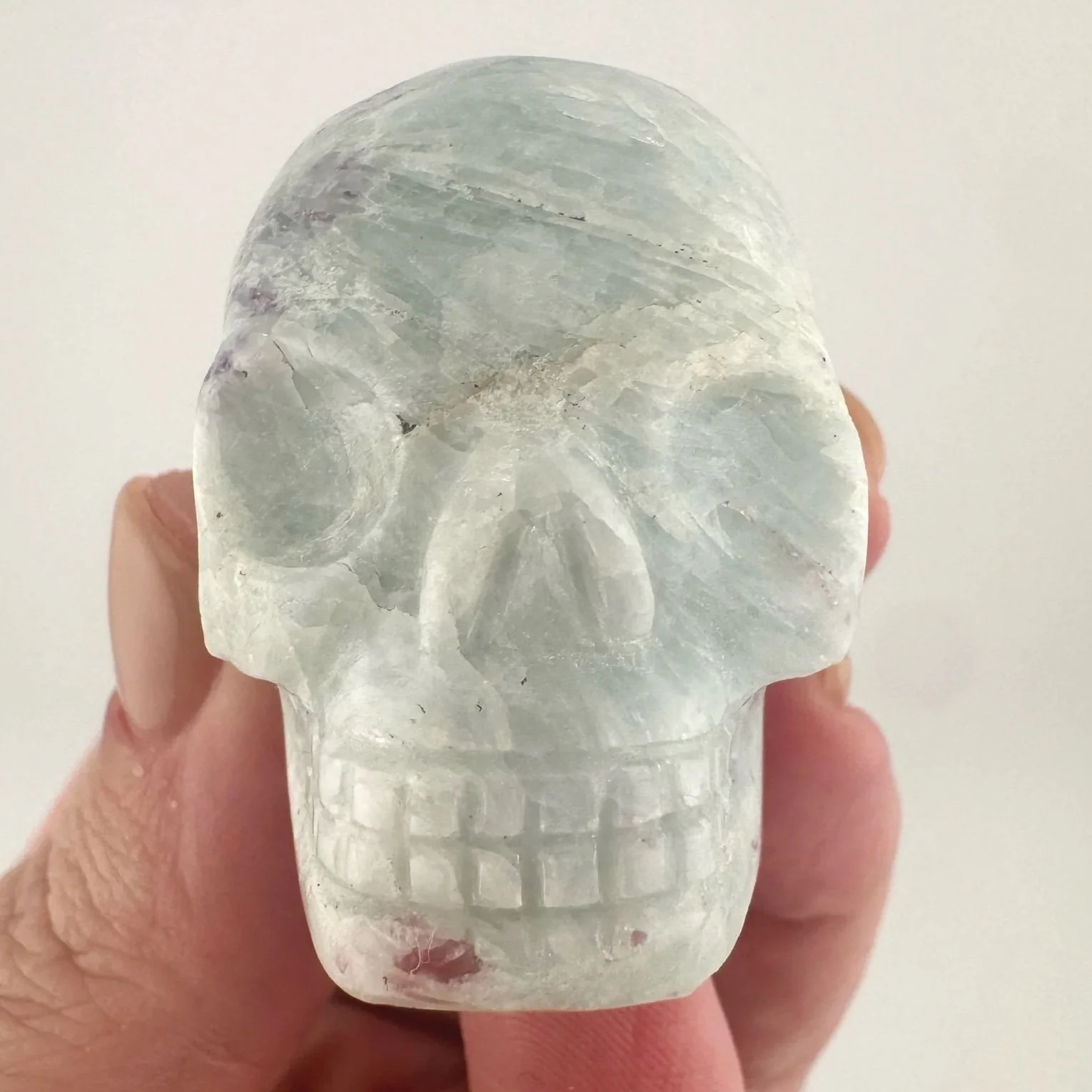 Leandro de Souza Tourmaline in Feldspar Skull