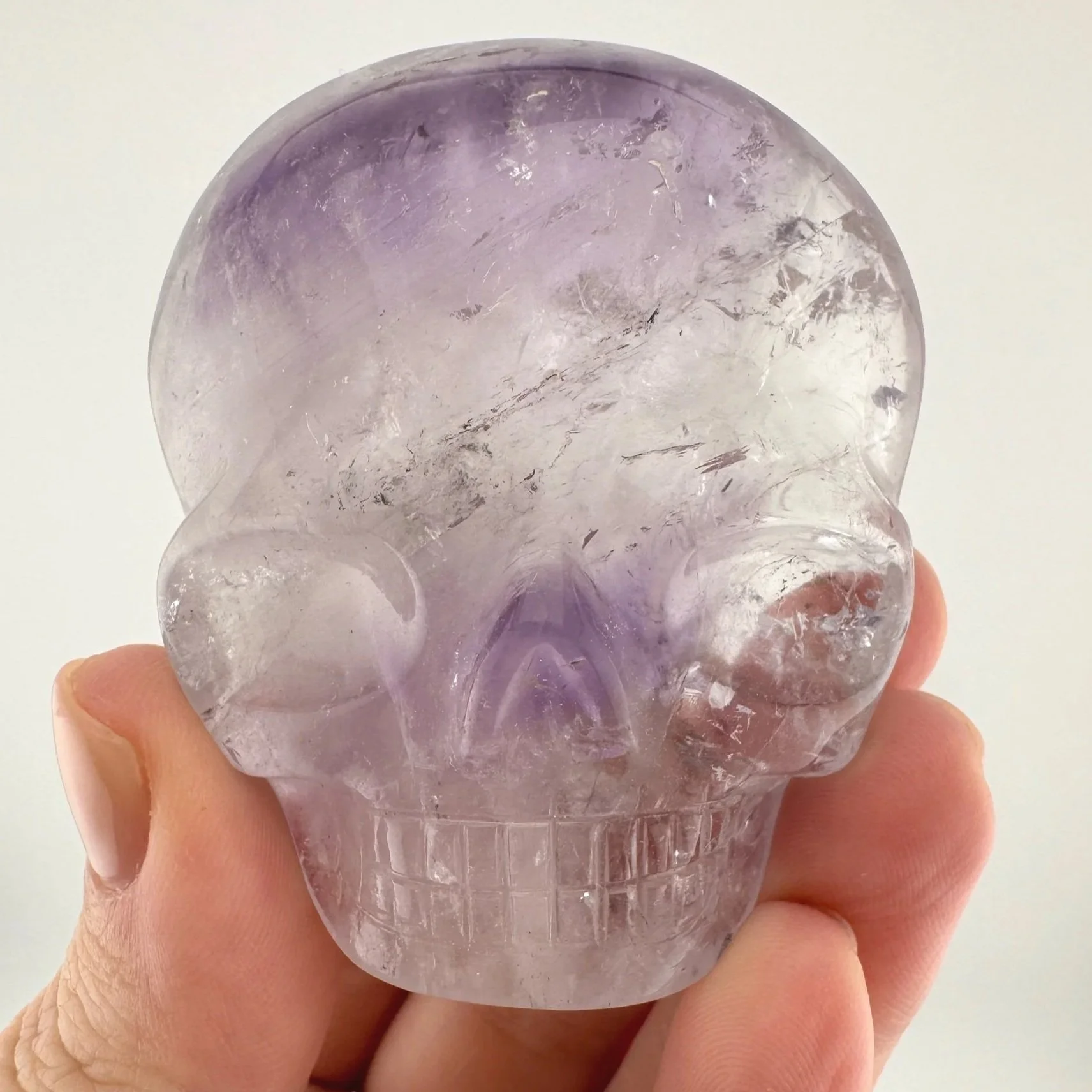 Leandro de Souza Phantom Amethyst Magical Child Palm Skull