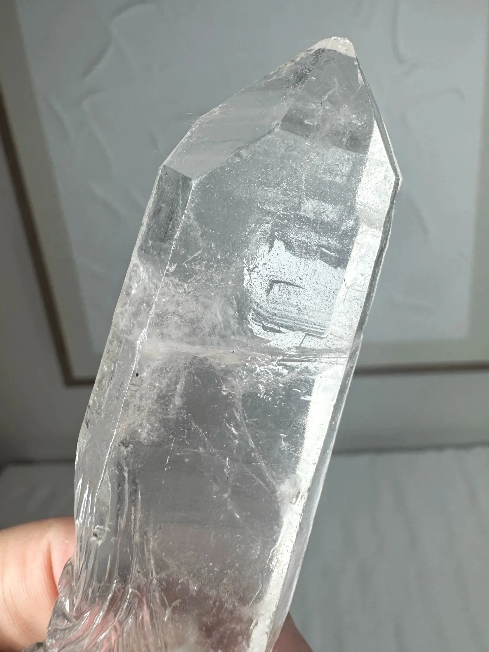 Leandro de Souza Cathedral Quartz Jesus Wand