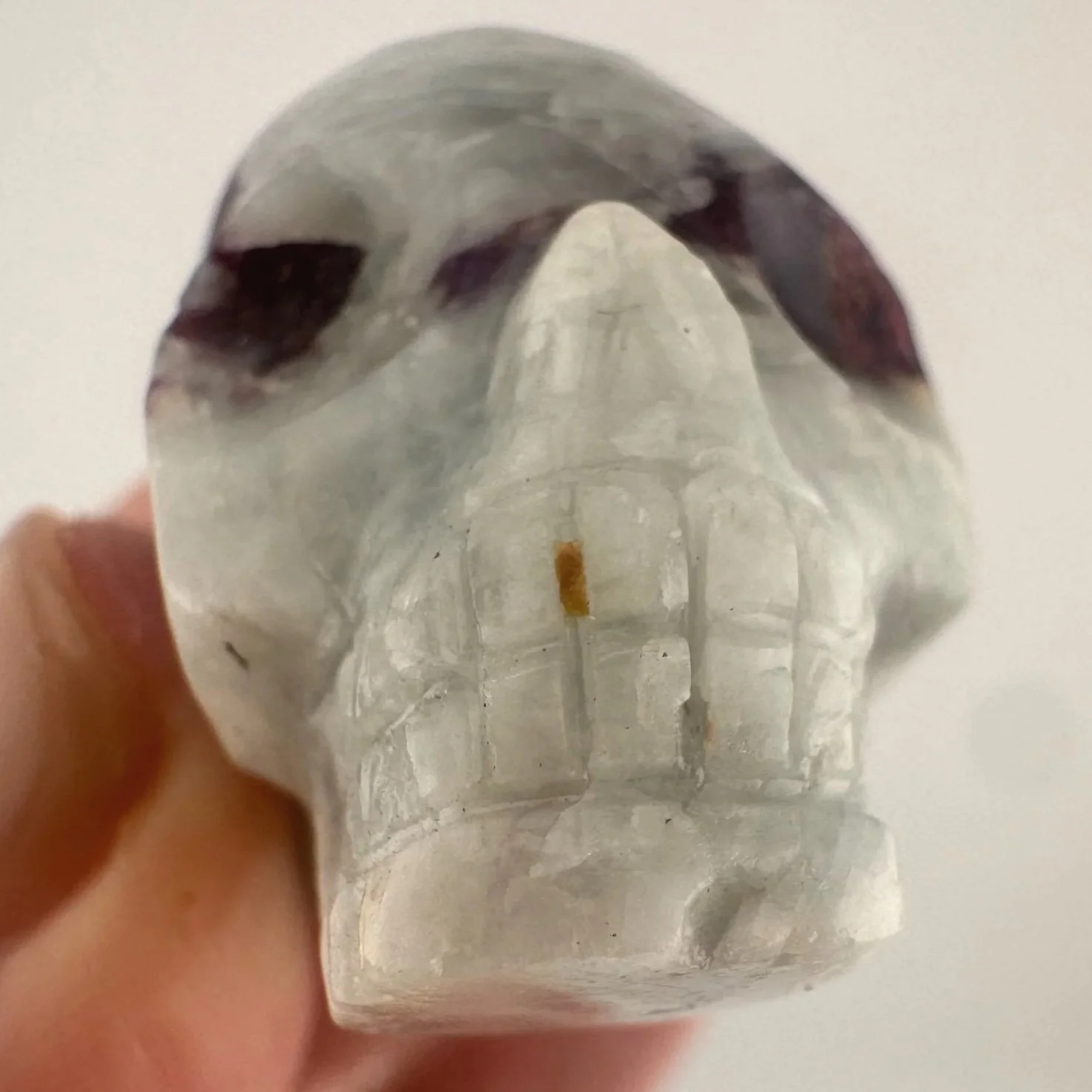 Leandro de Souza Tourmaline in Feldspar Skull