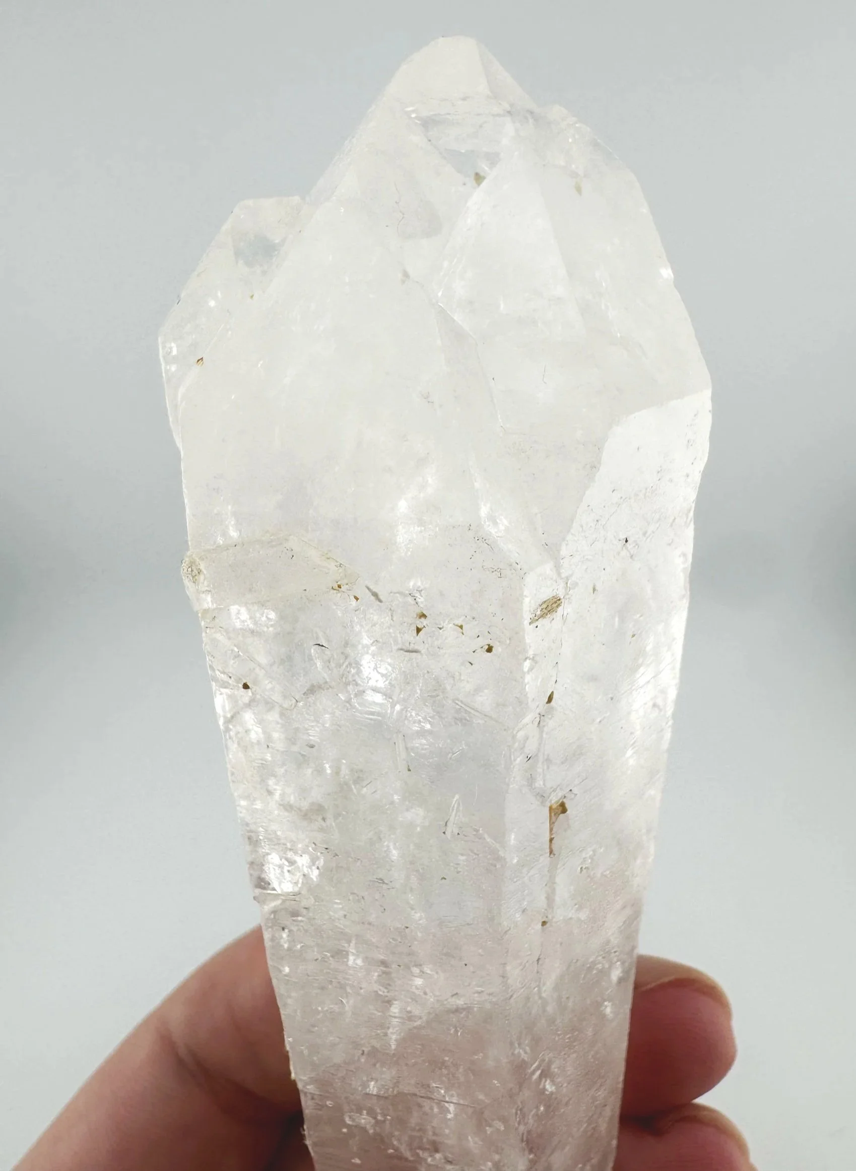 Leandro de Souza Cathedral Quartz Jesus Wand