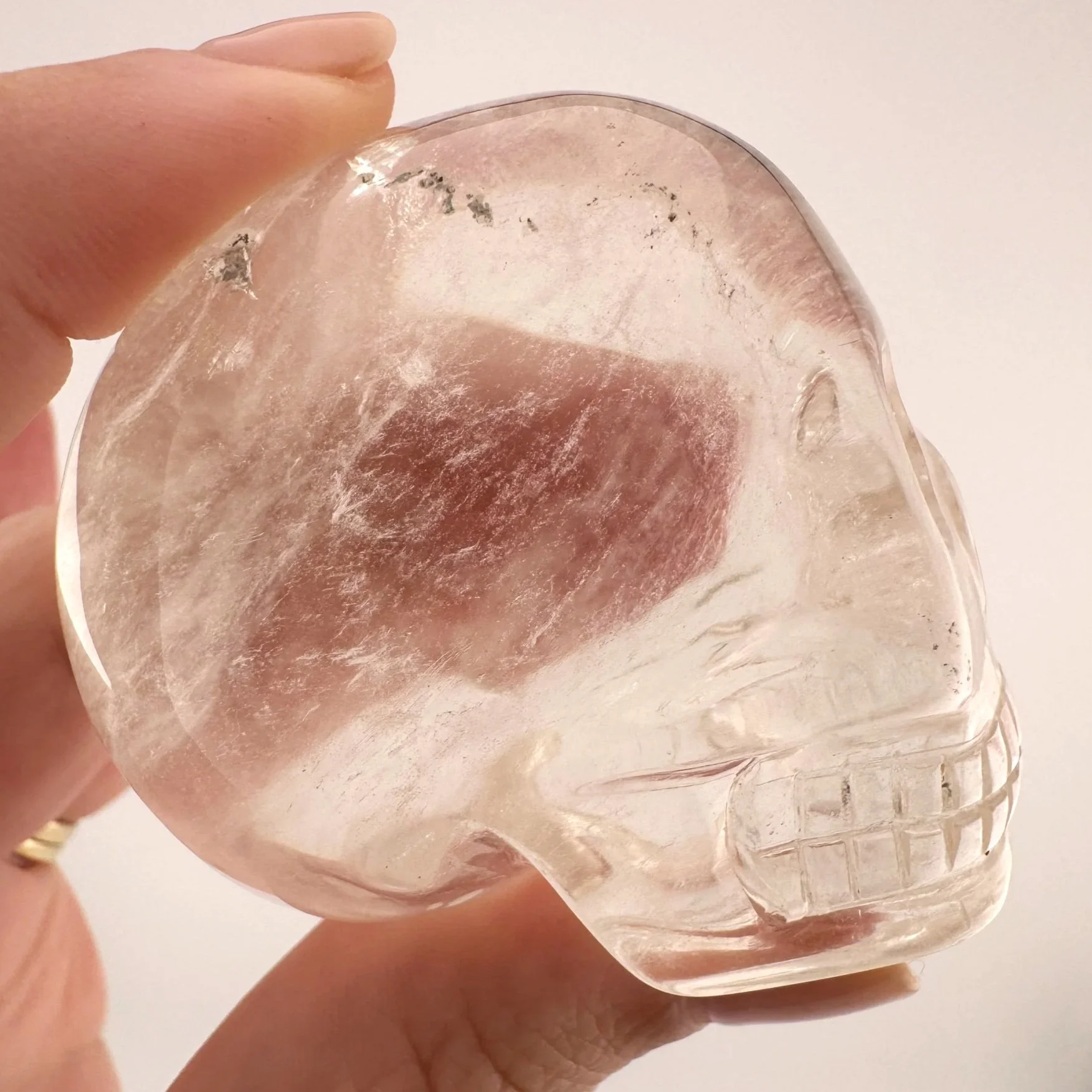 Leandro de Souza Citrine Sirius Quartz Bizoin Skull