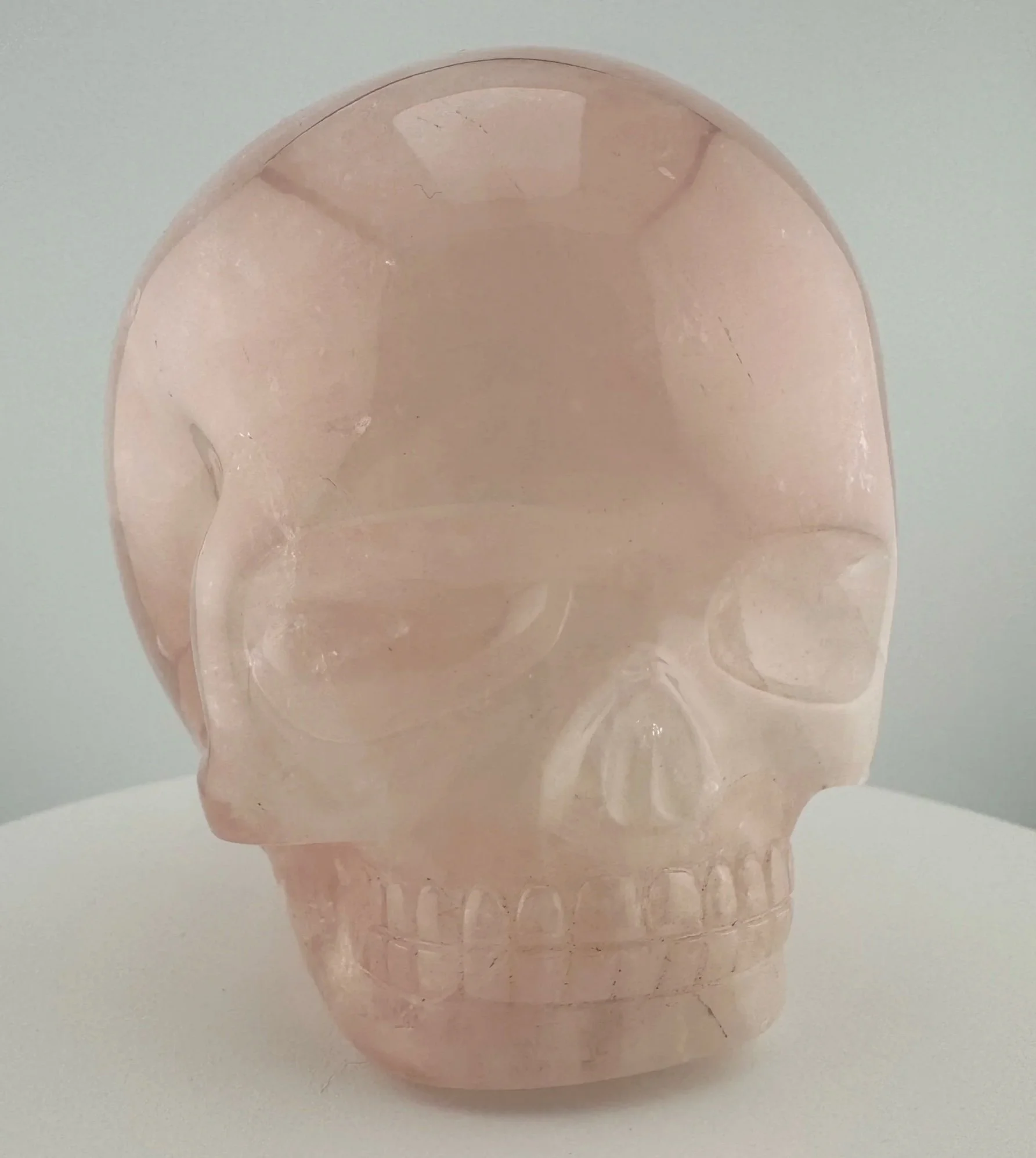 Leandro de Souza Rose Quartz Magical Child Skull