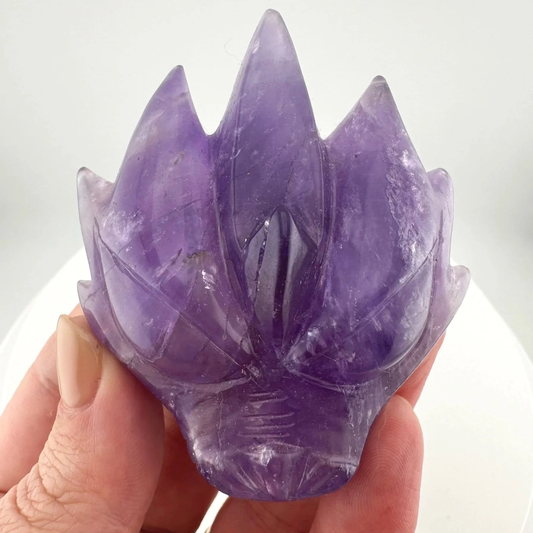 Leandro de Souza Amethyst Dragon Skull
