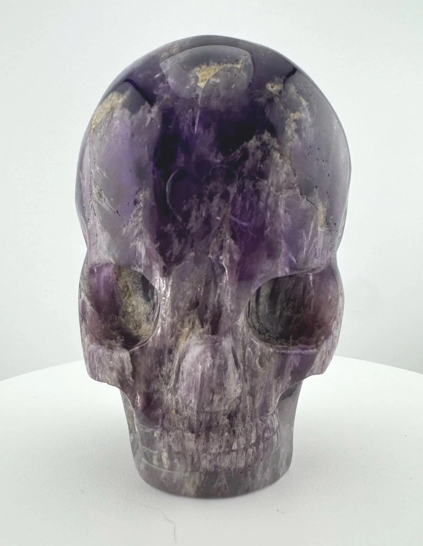 Leandro de Souza Elestial Amethyst Shaman and Star Being Twin Flame Skull