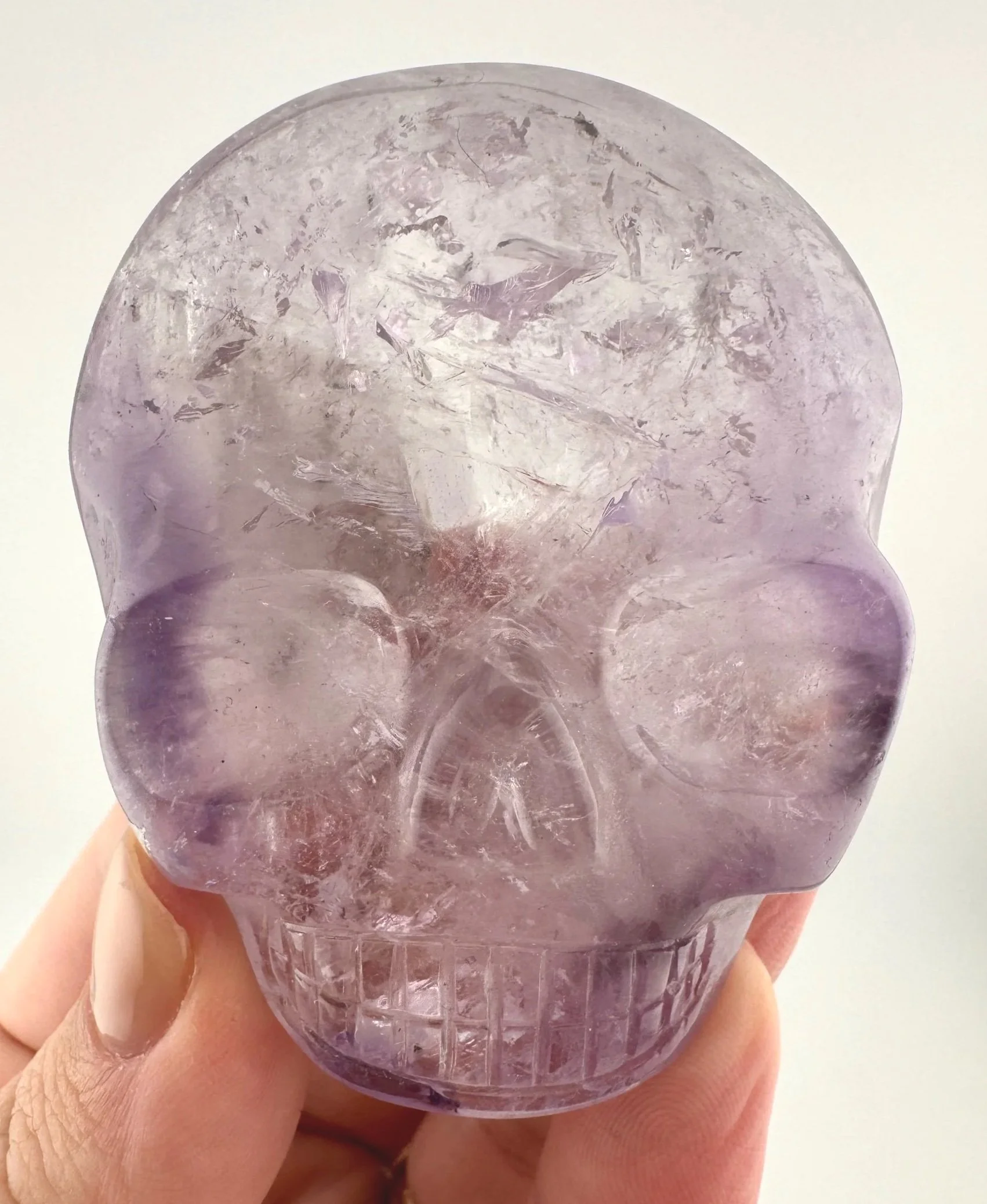 Leandro de Souza Phantom Amethyst Magical Child Palm Skull