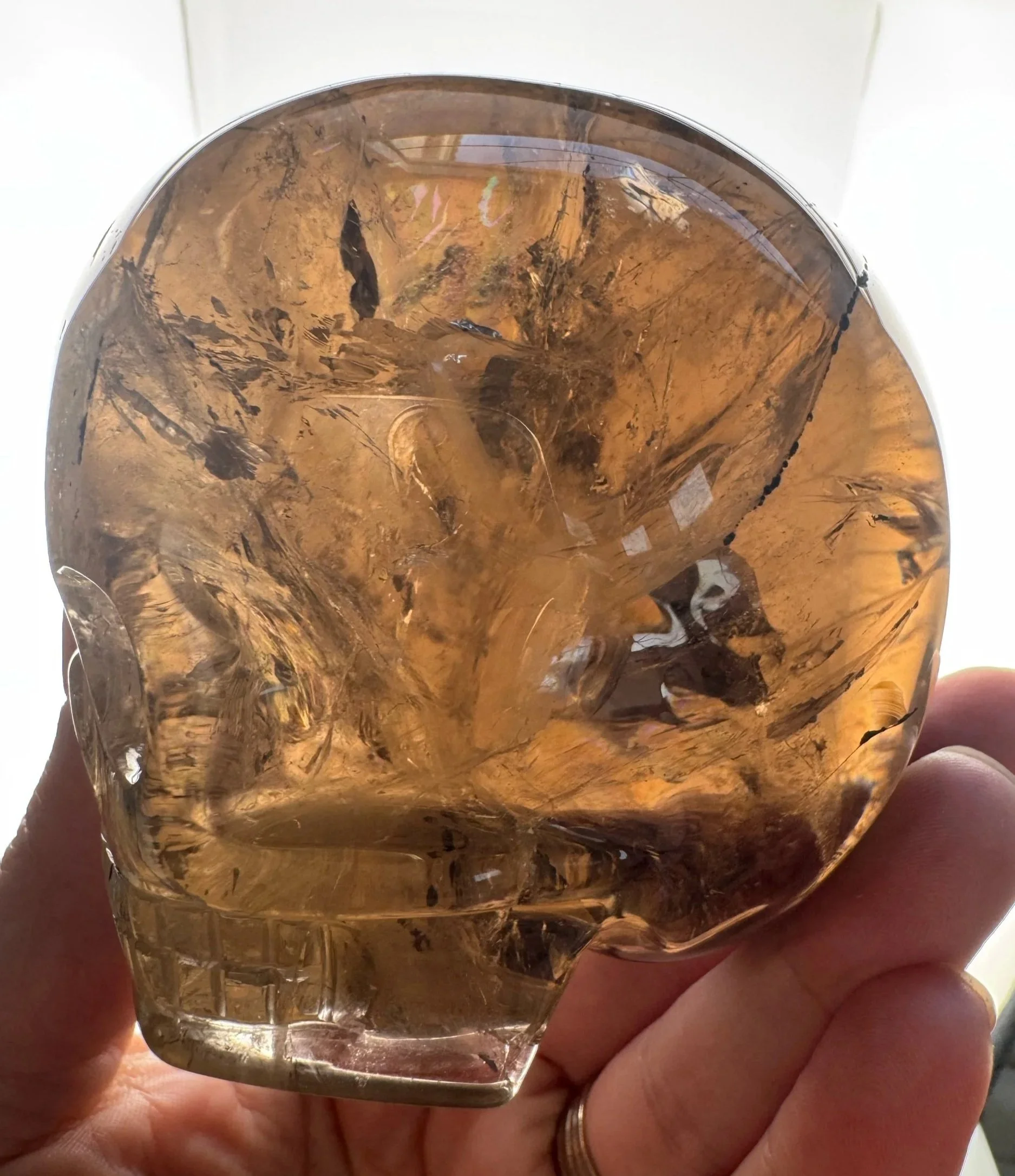 Leandro de Souza Smoky Quartz Magical Child Skull