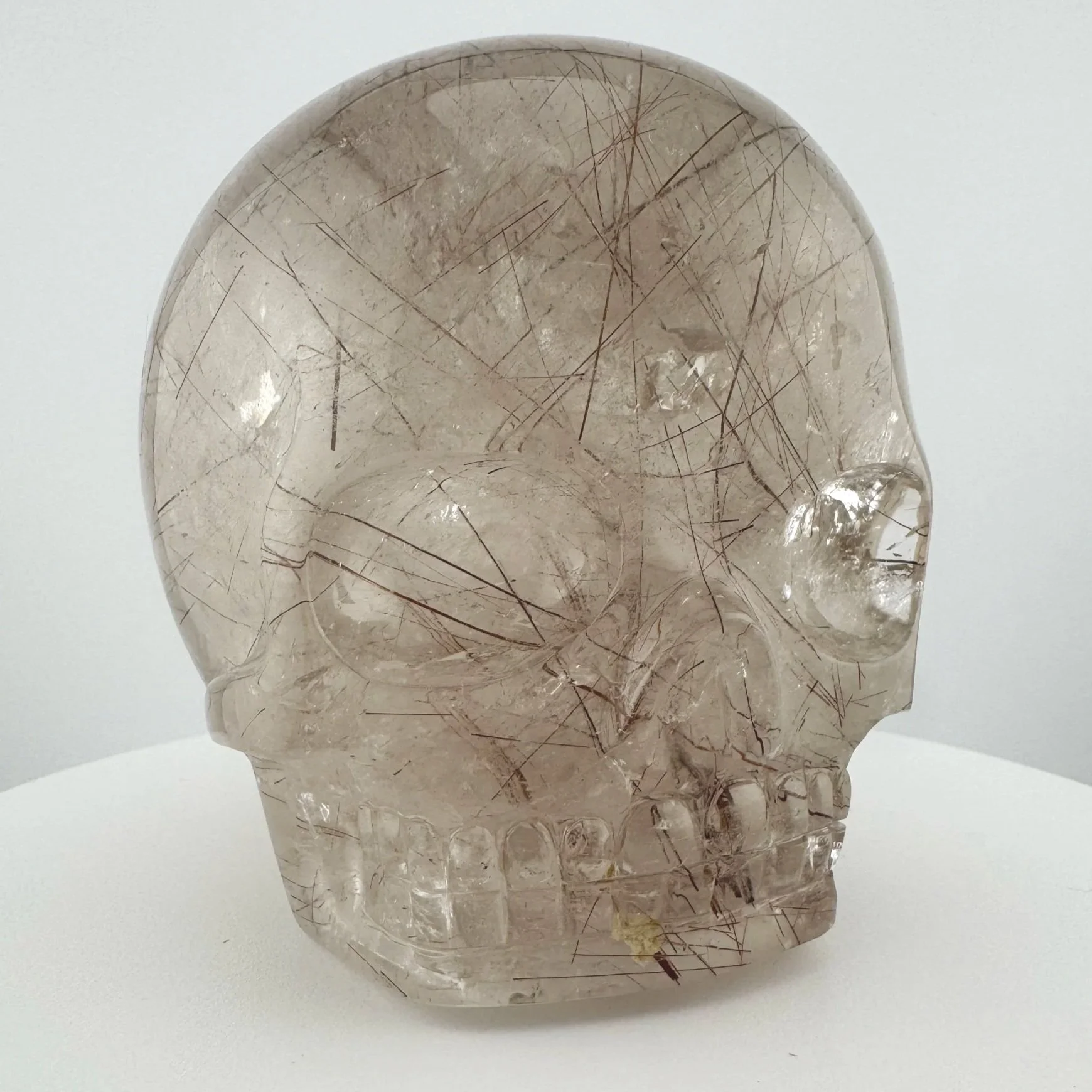 Leandro de Souza Red Rutile in Quartz Magical Child