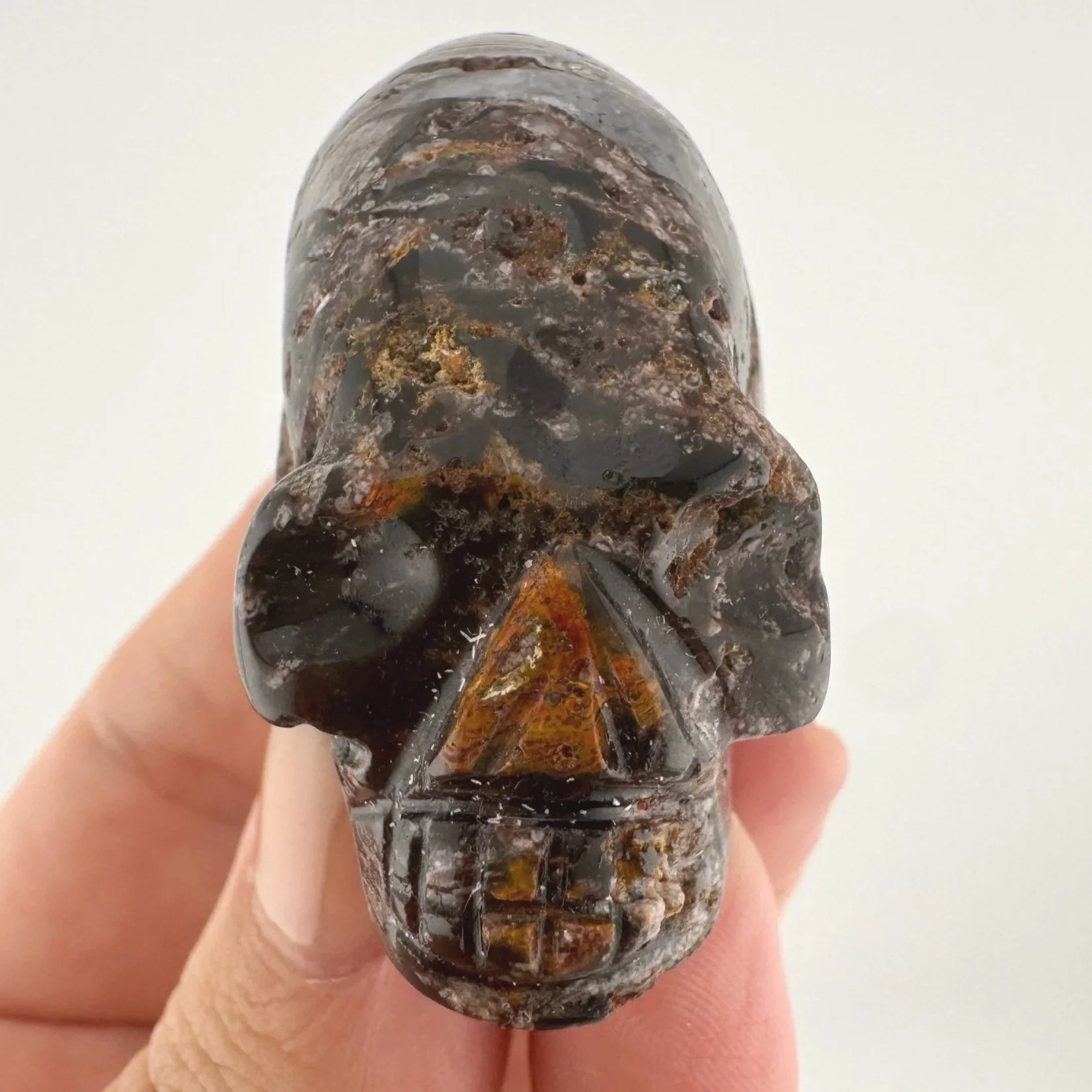 Igor de Souza Fascia Jasper Shaman Skull