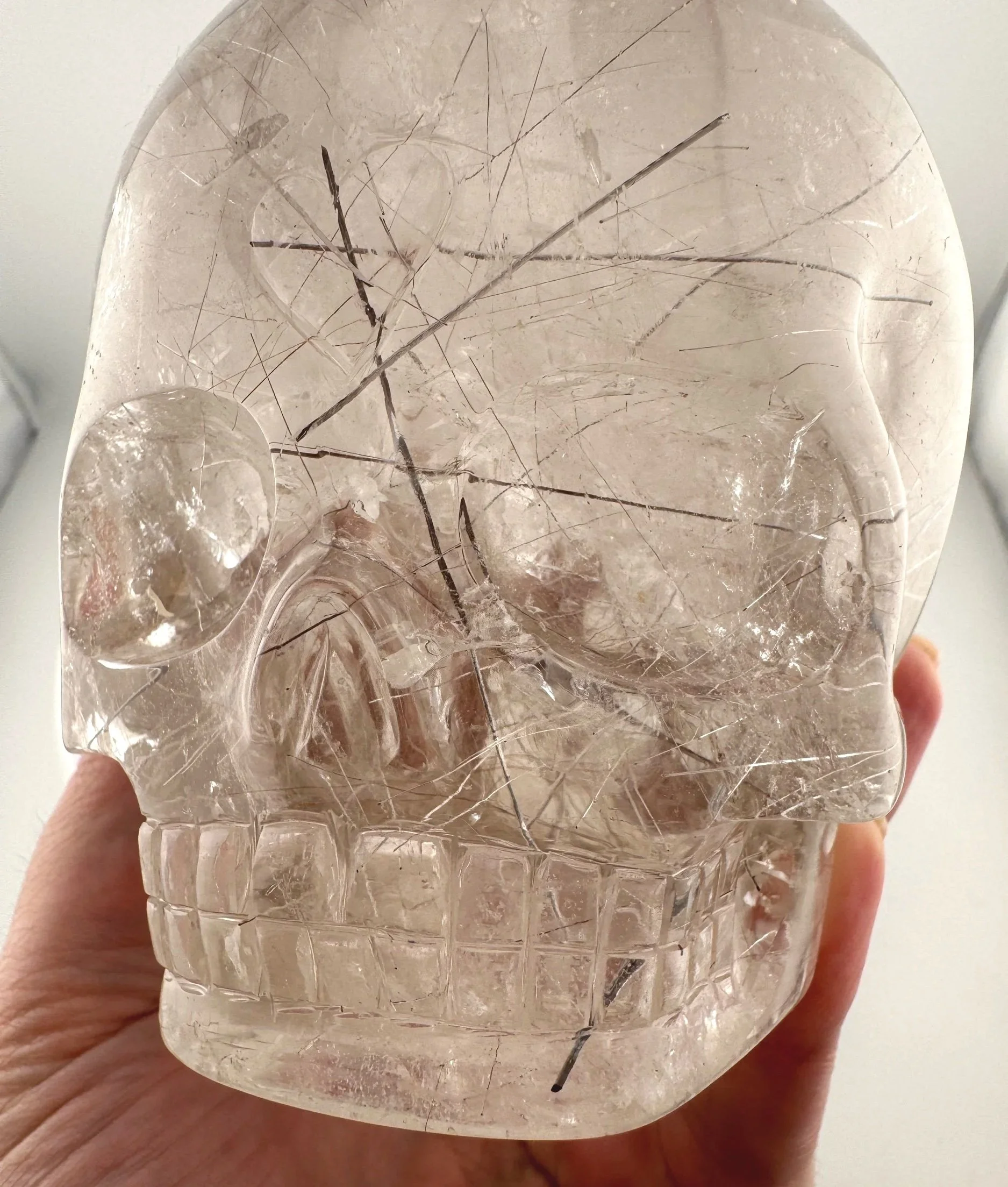 Leandro de Souza Red Rutile in Quartz Magical Child