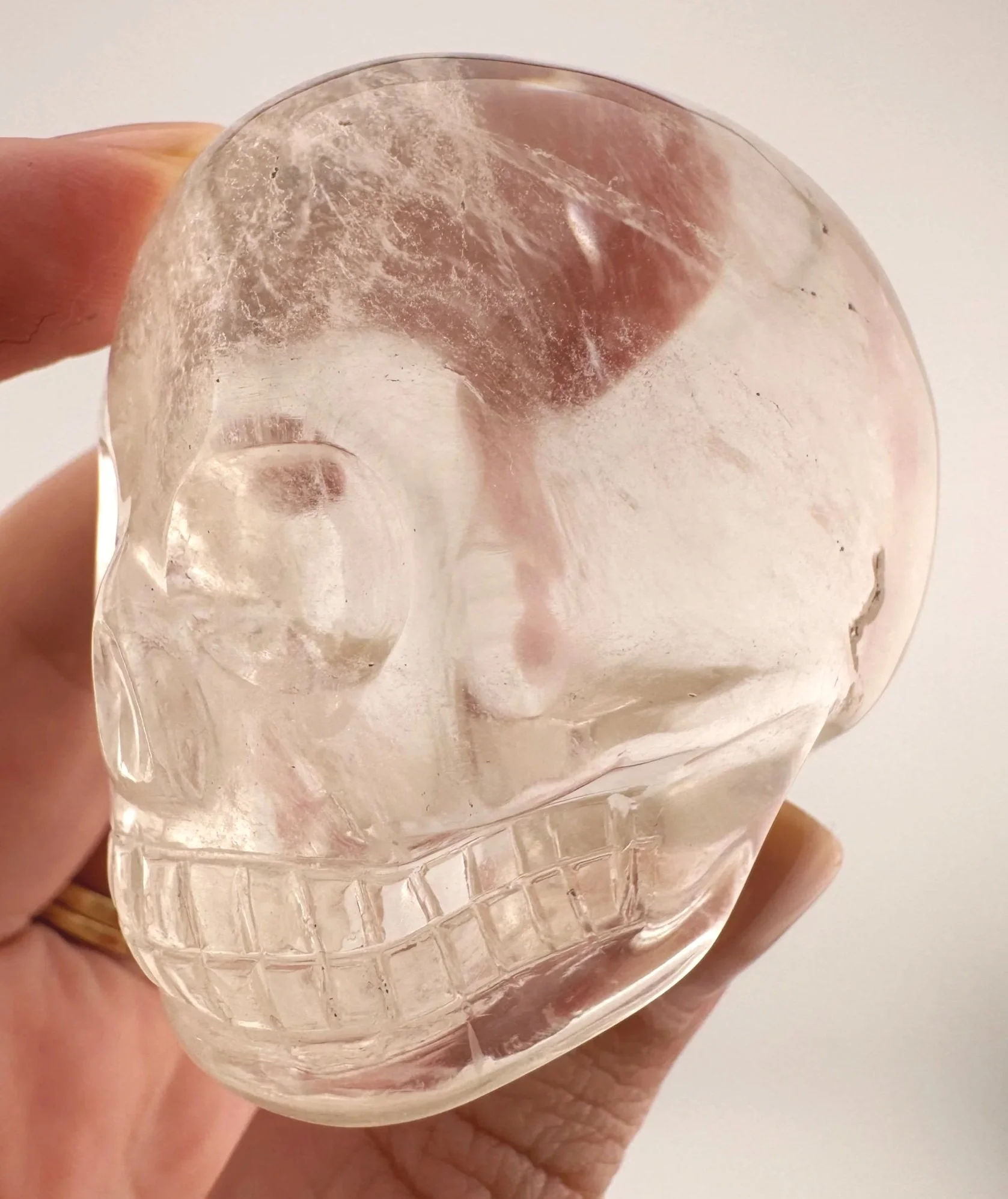Leandro de Souza Citrine Sirius Quartz Bizoin Skull