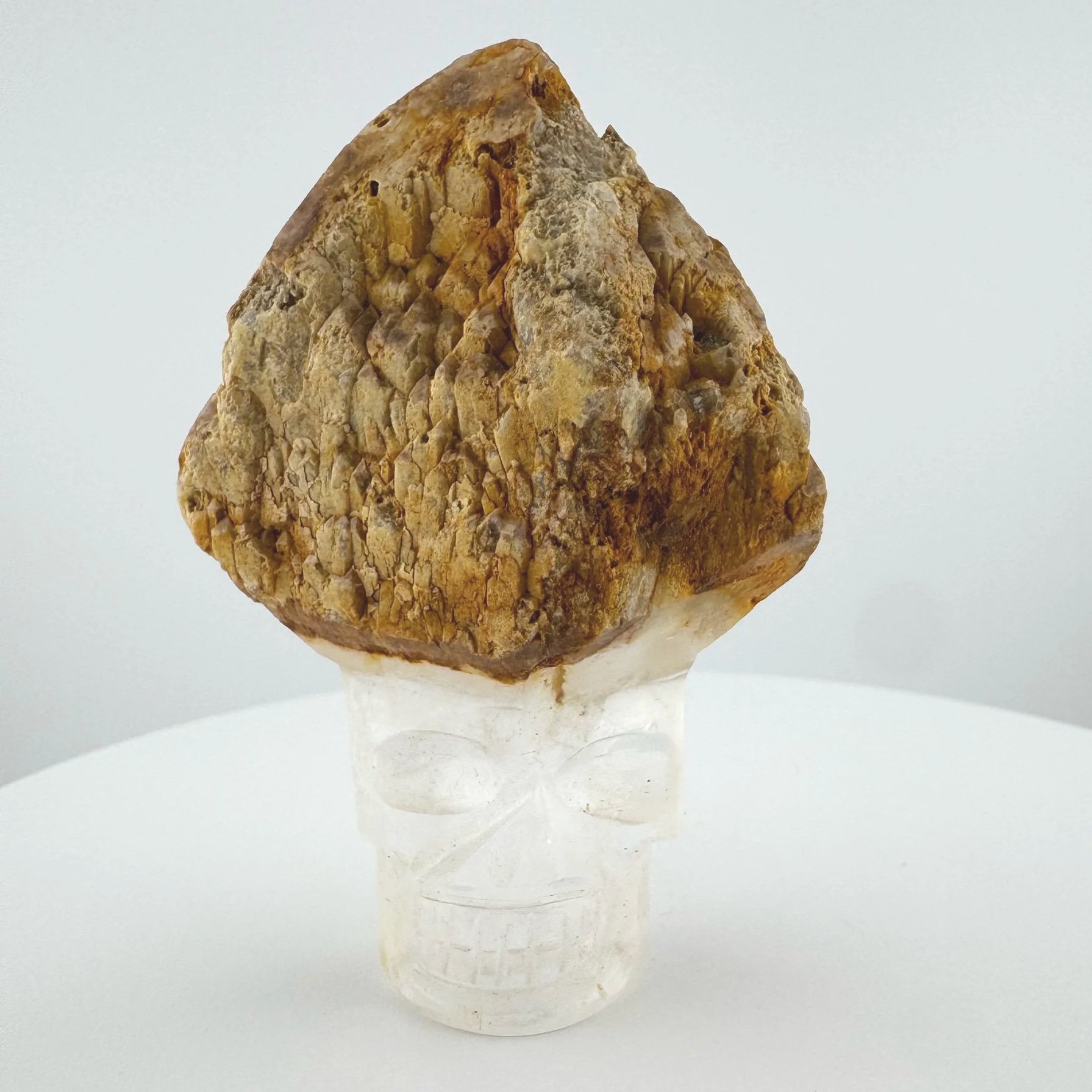 Igor de Souza Candle Quartz Shaman Skull