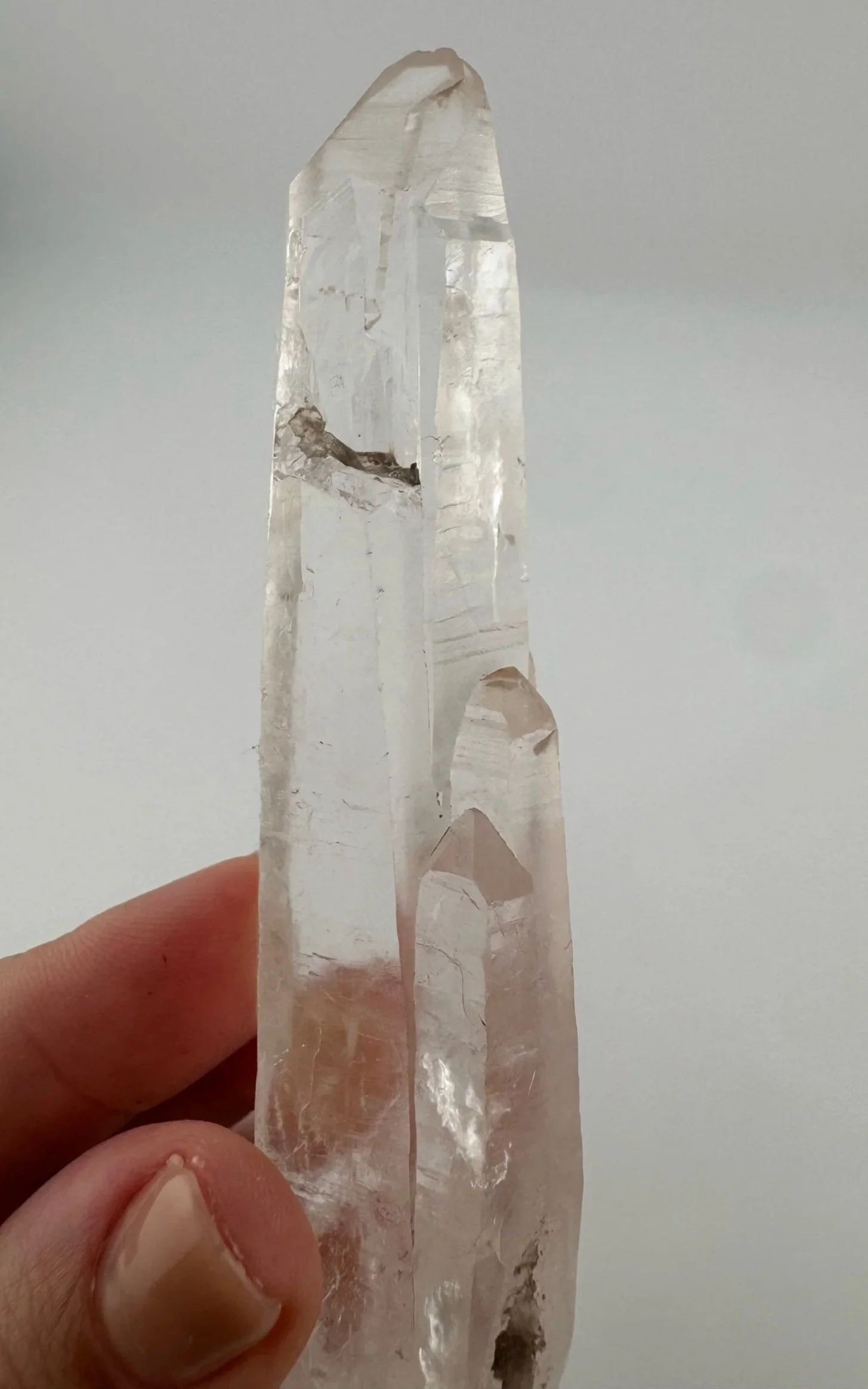 Leandro de Souza Cathedral Quartz Jesus Wand