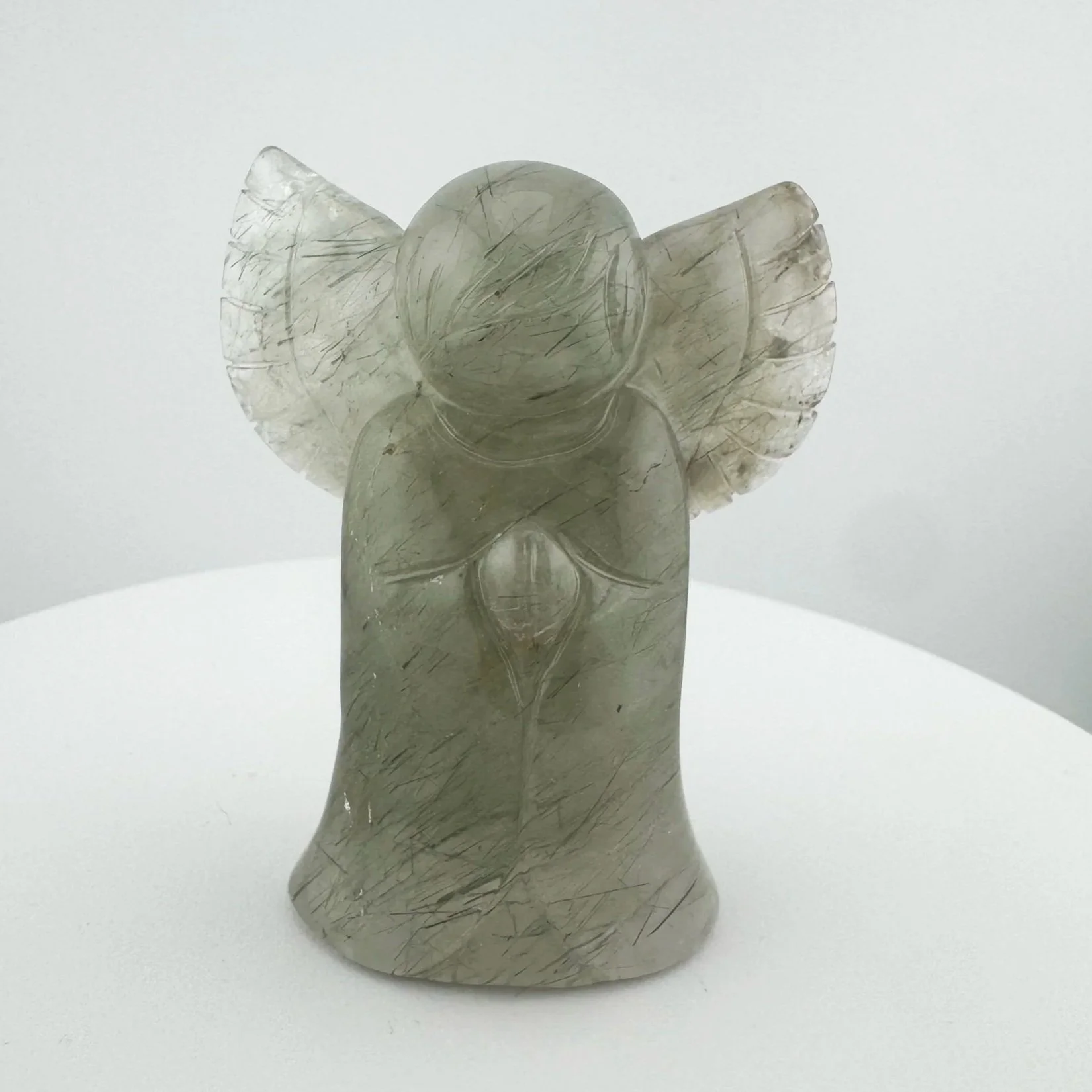 Leandro de Souza Epidote in Quartz Angel