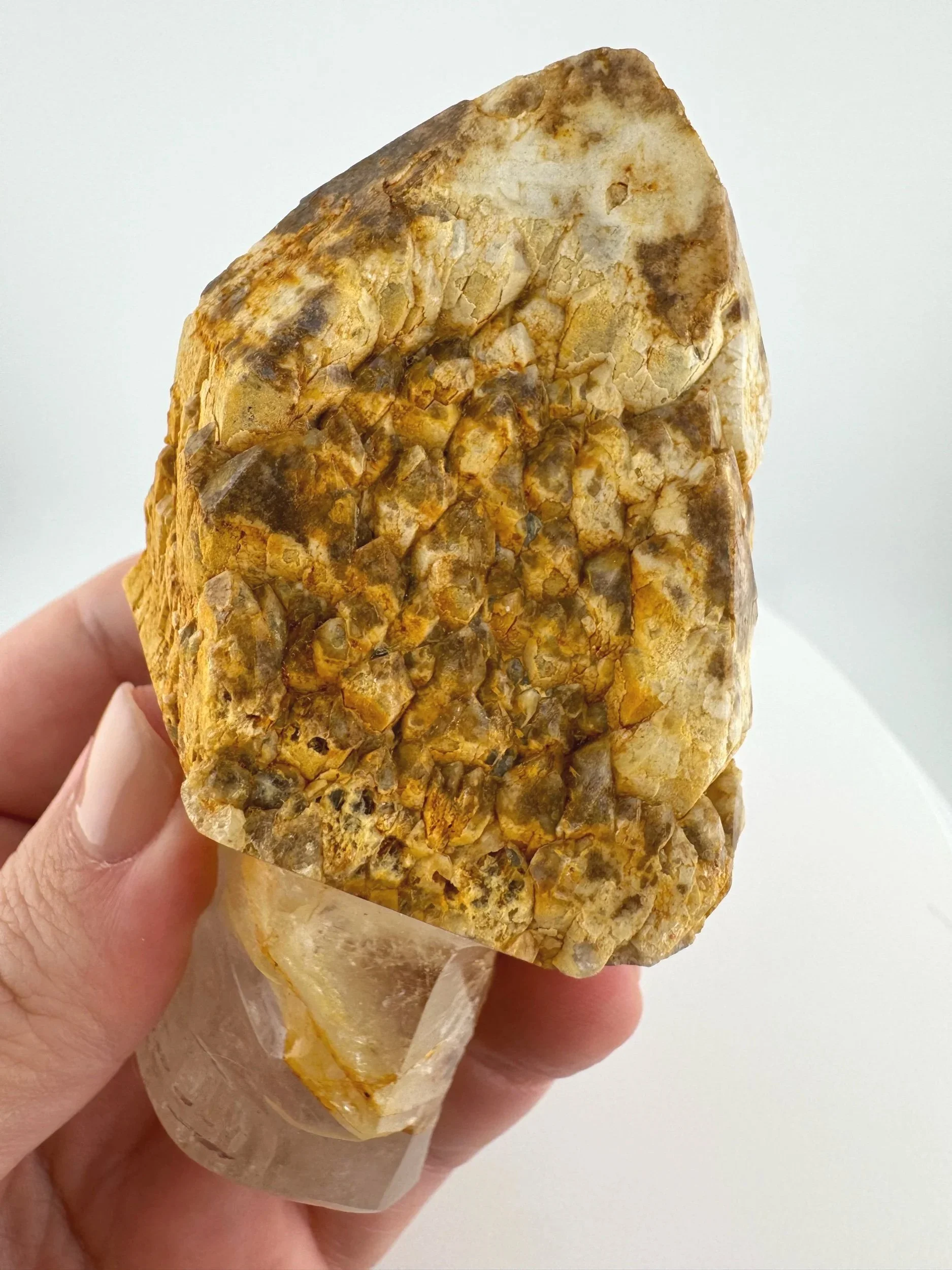 Igor de Souza Candle Quartz Shaman Skull
