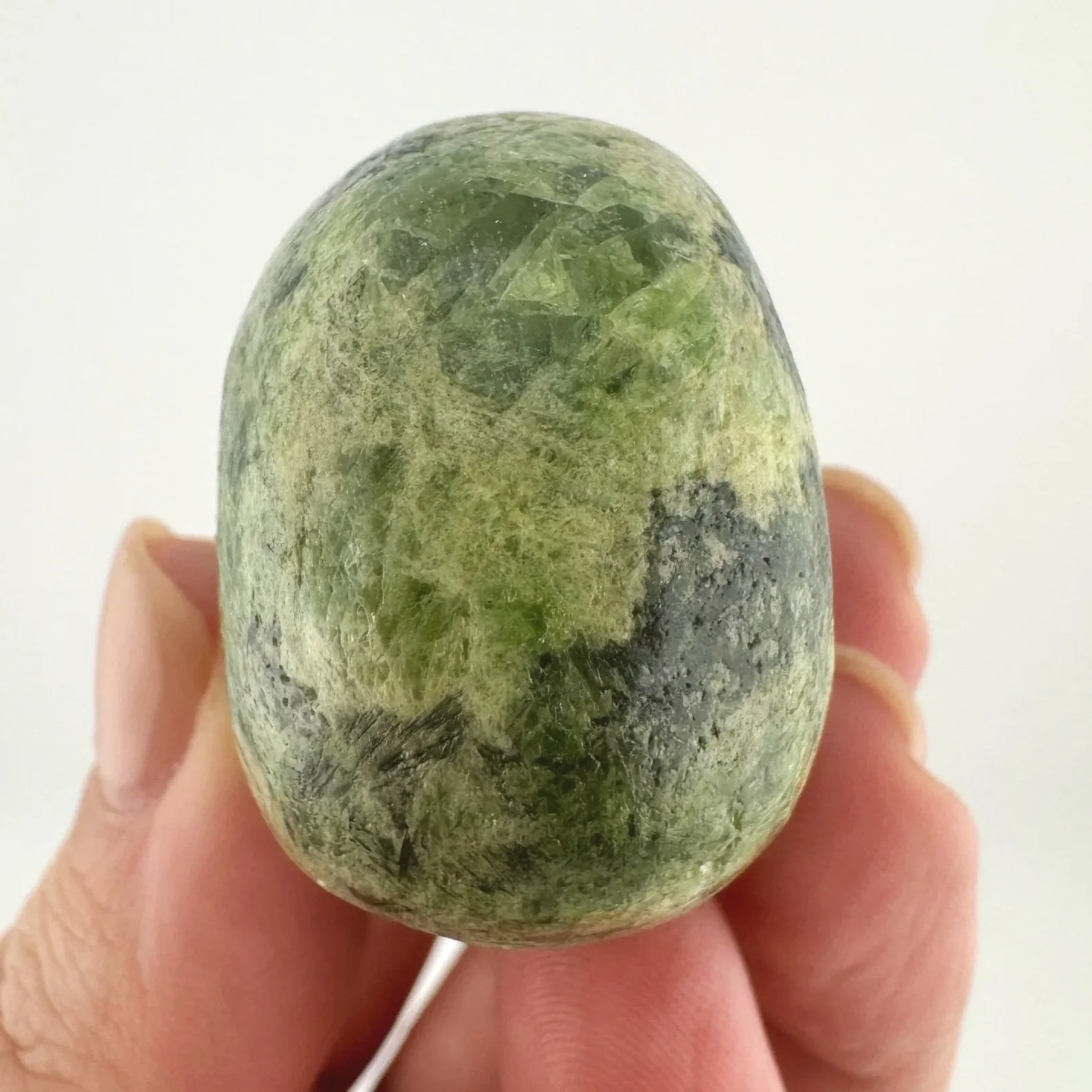 Igor de Souza Green Epidote Skull