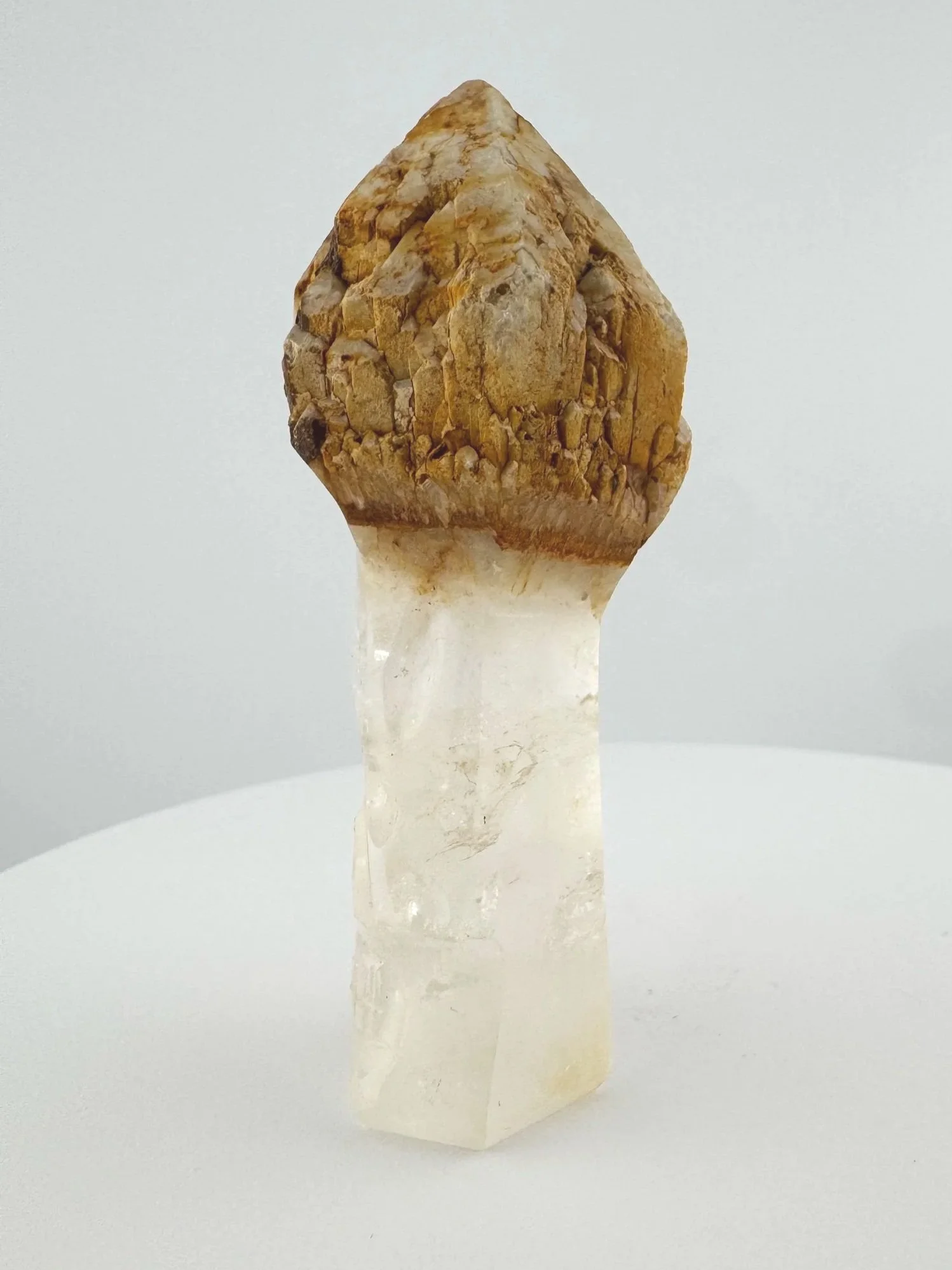 Igor de Souza Candle Quartz Shaman Skull
