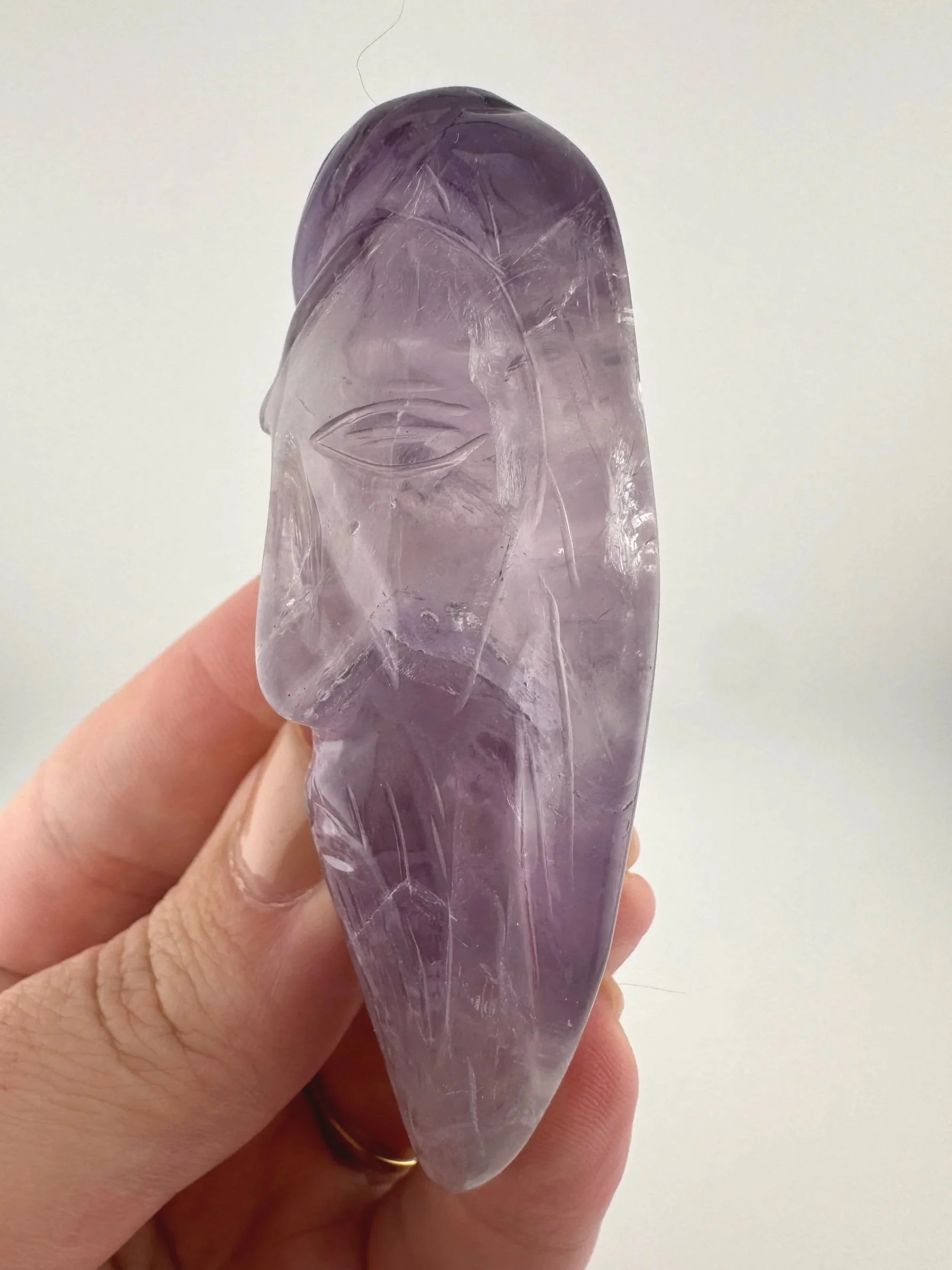 Leandro de Souza Phantom Bahia Amethyst Jesus Carving