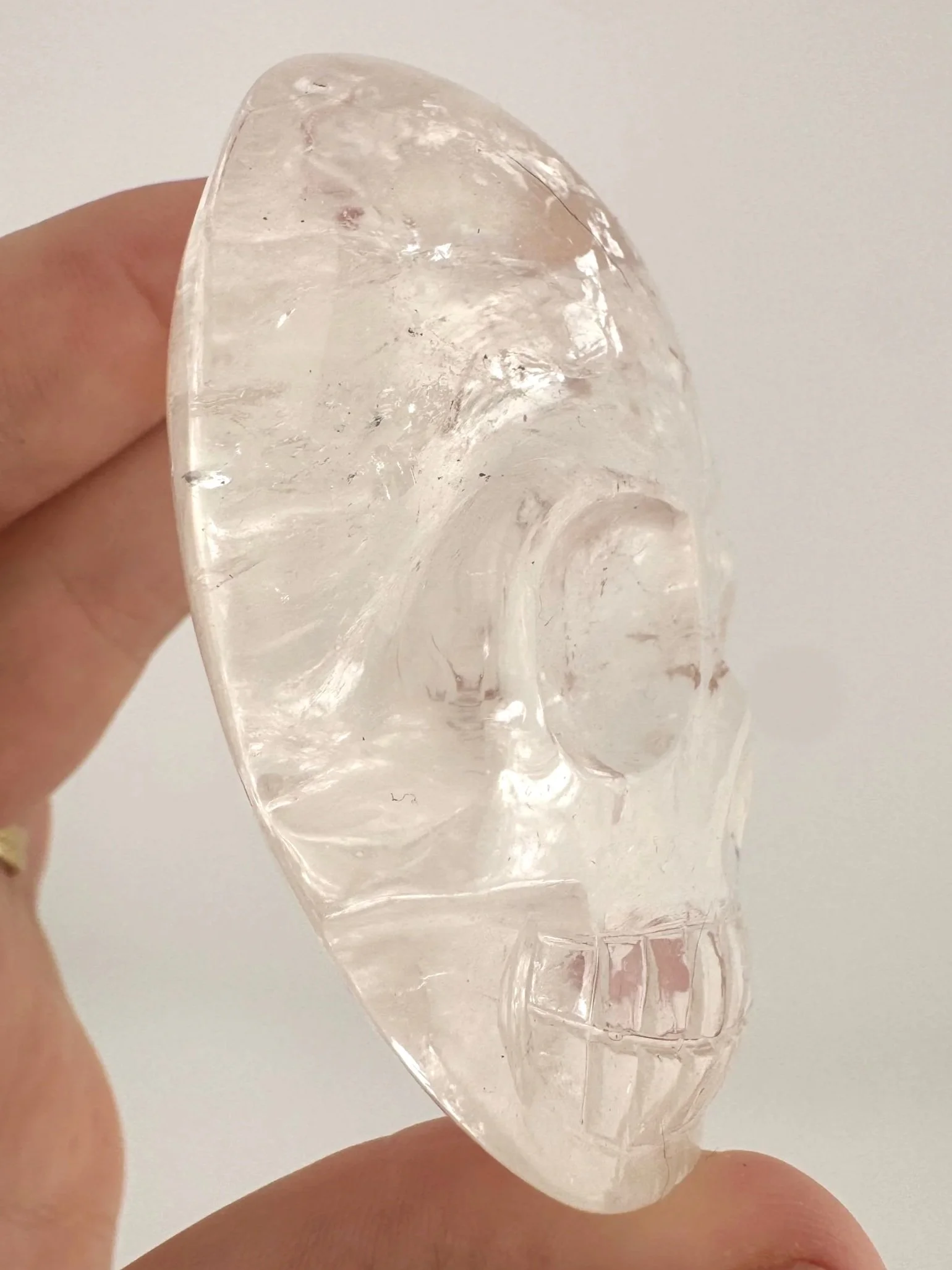 Leandro de Souza Sirius Quartz Magical Child Palm Skull