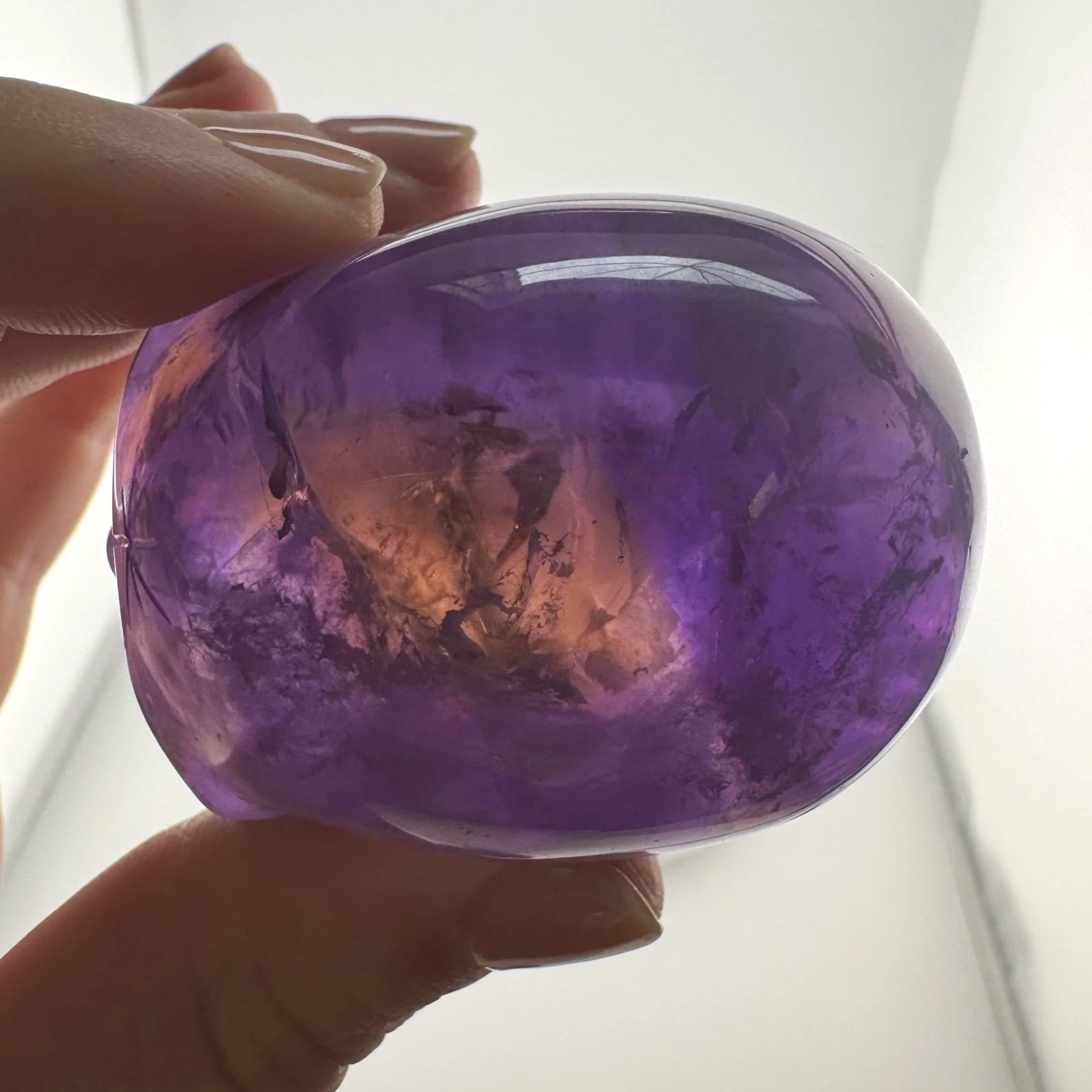 Leandro de Souza Amethyst with Citrine Skull