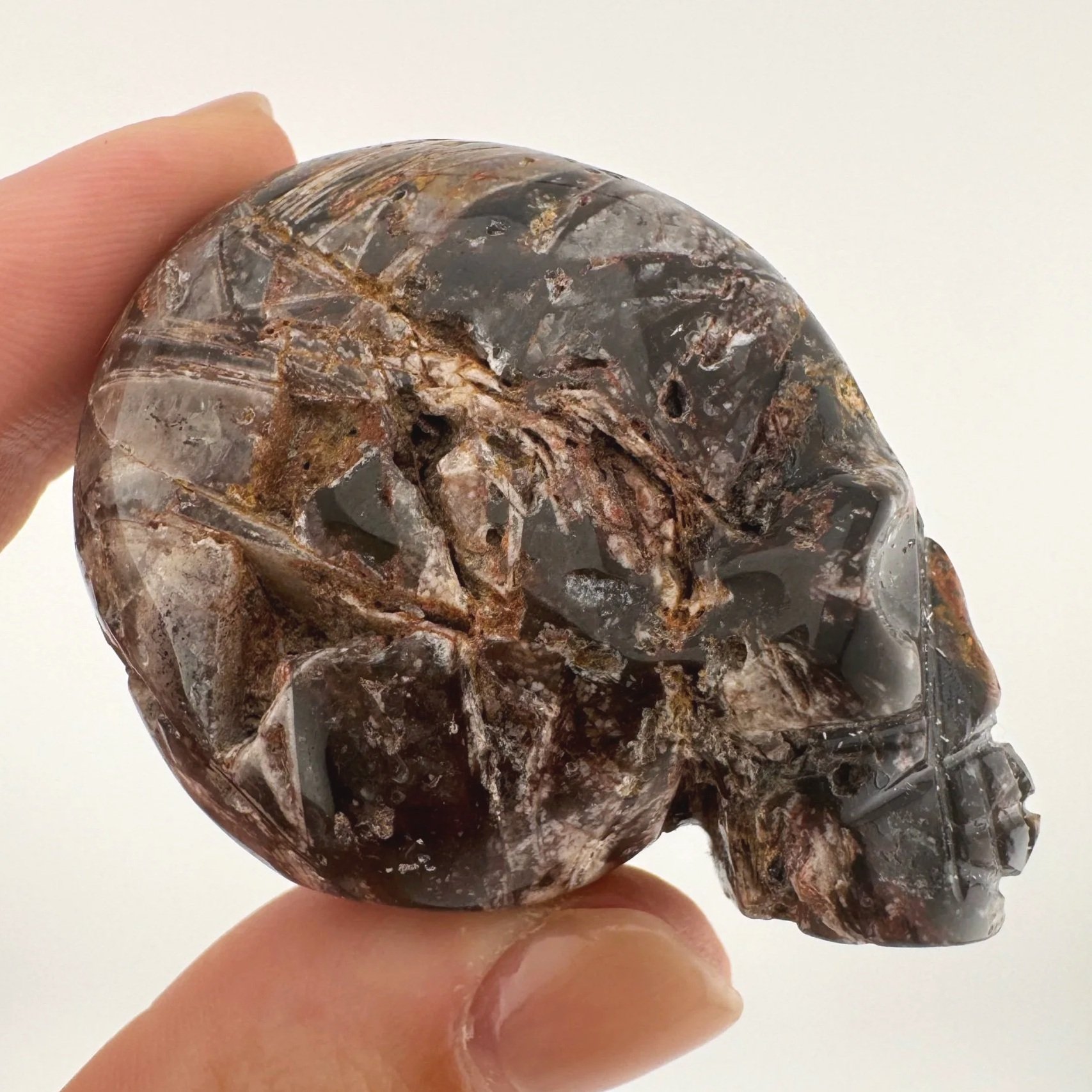 Igor de Souza Fascia Jasper Shaman Skull