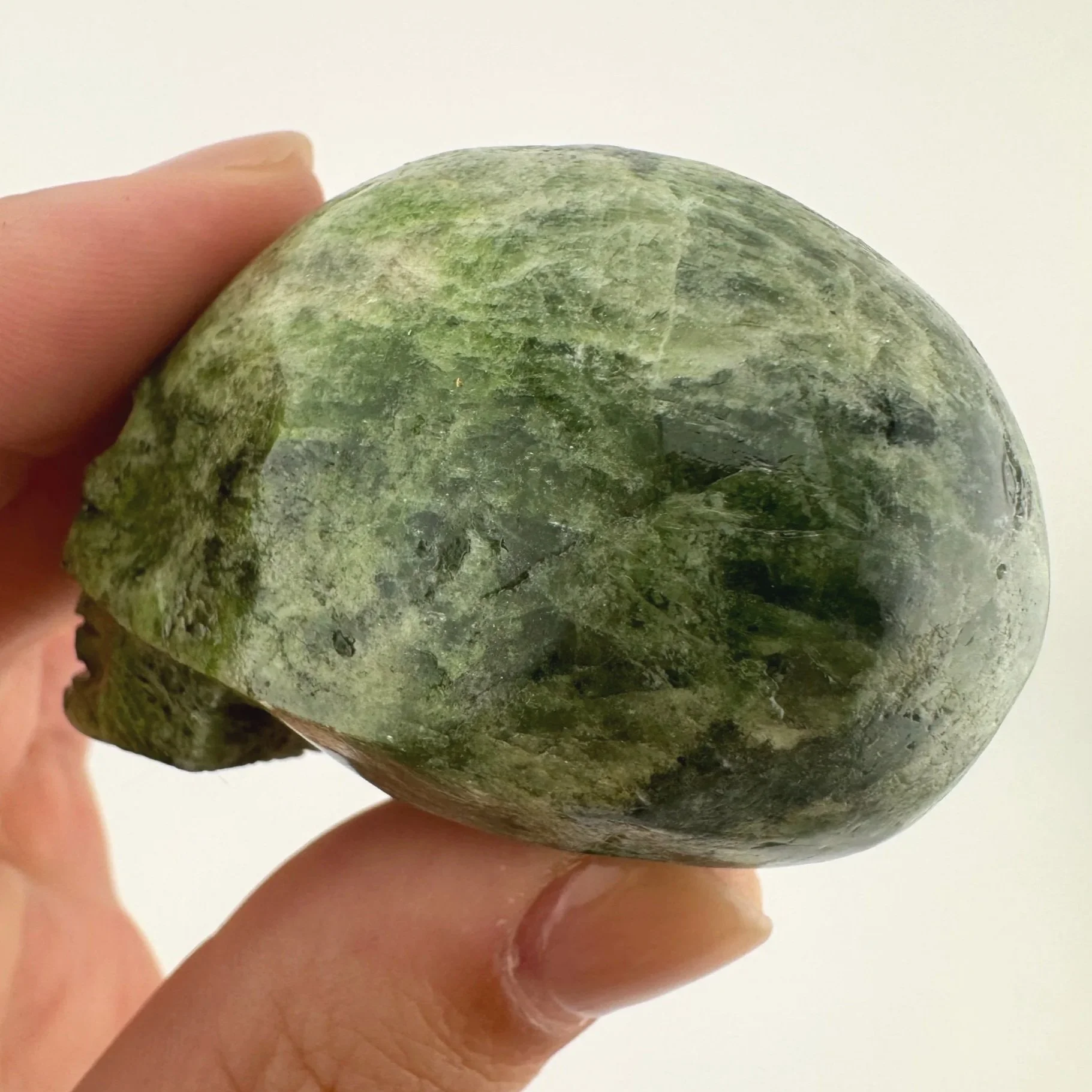 Igor de Souza Green Epidote Skull