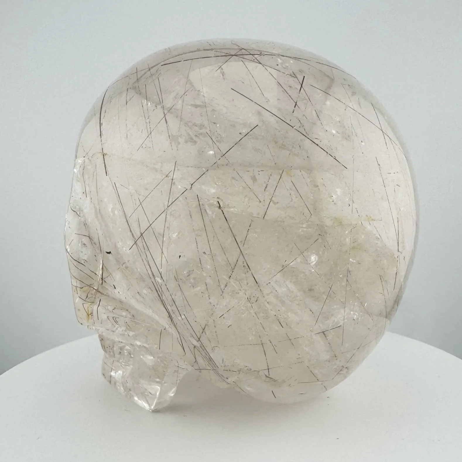 Leandro de Souza Red Rutile in Quartz Magical Child