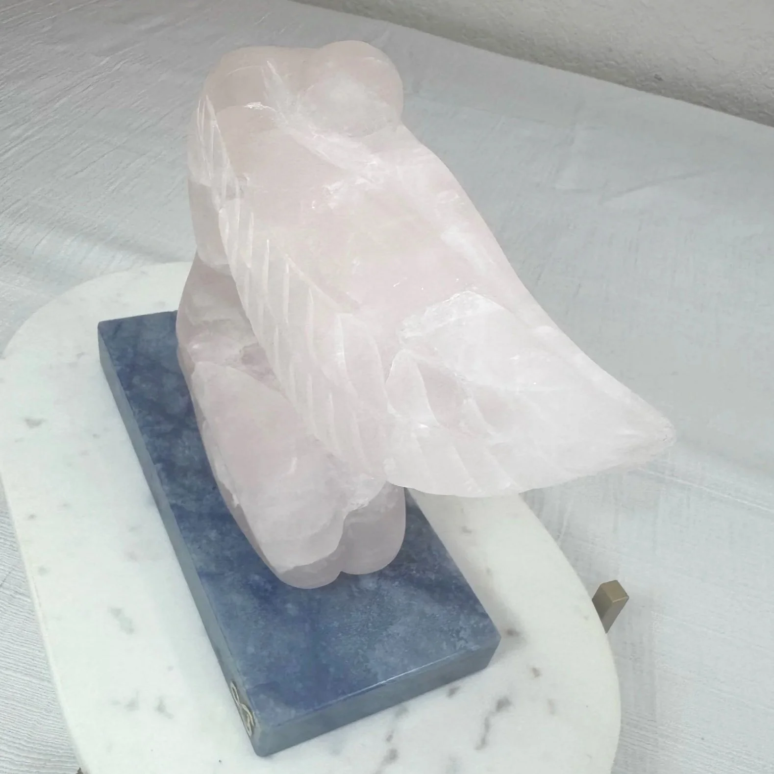 Leandro de Souza Praying Angel Sculpture