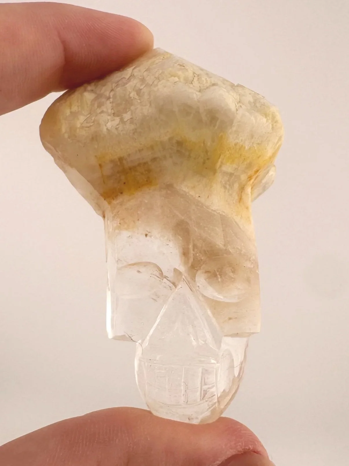 Igor de Souza Candle Quartz Shaman Skull