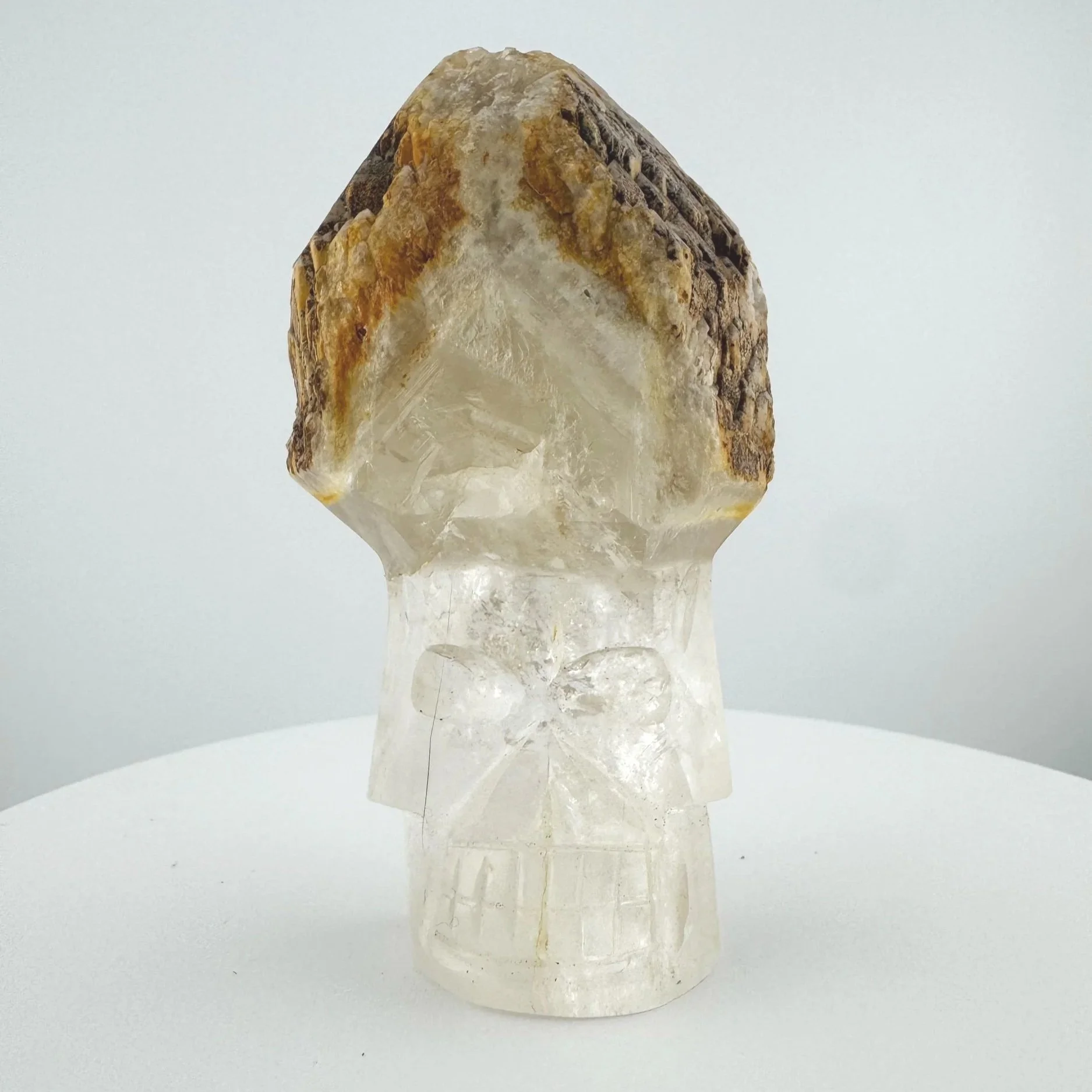 Igor de Souza Candle Quartz Shaman Skull