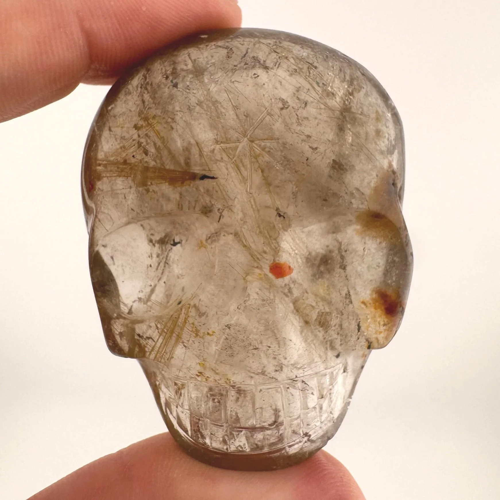 Leandro de Souza Marygold Rutile Palm Skull