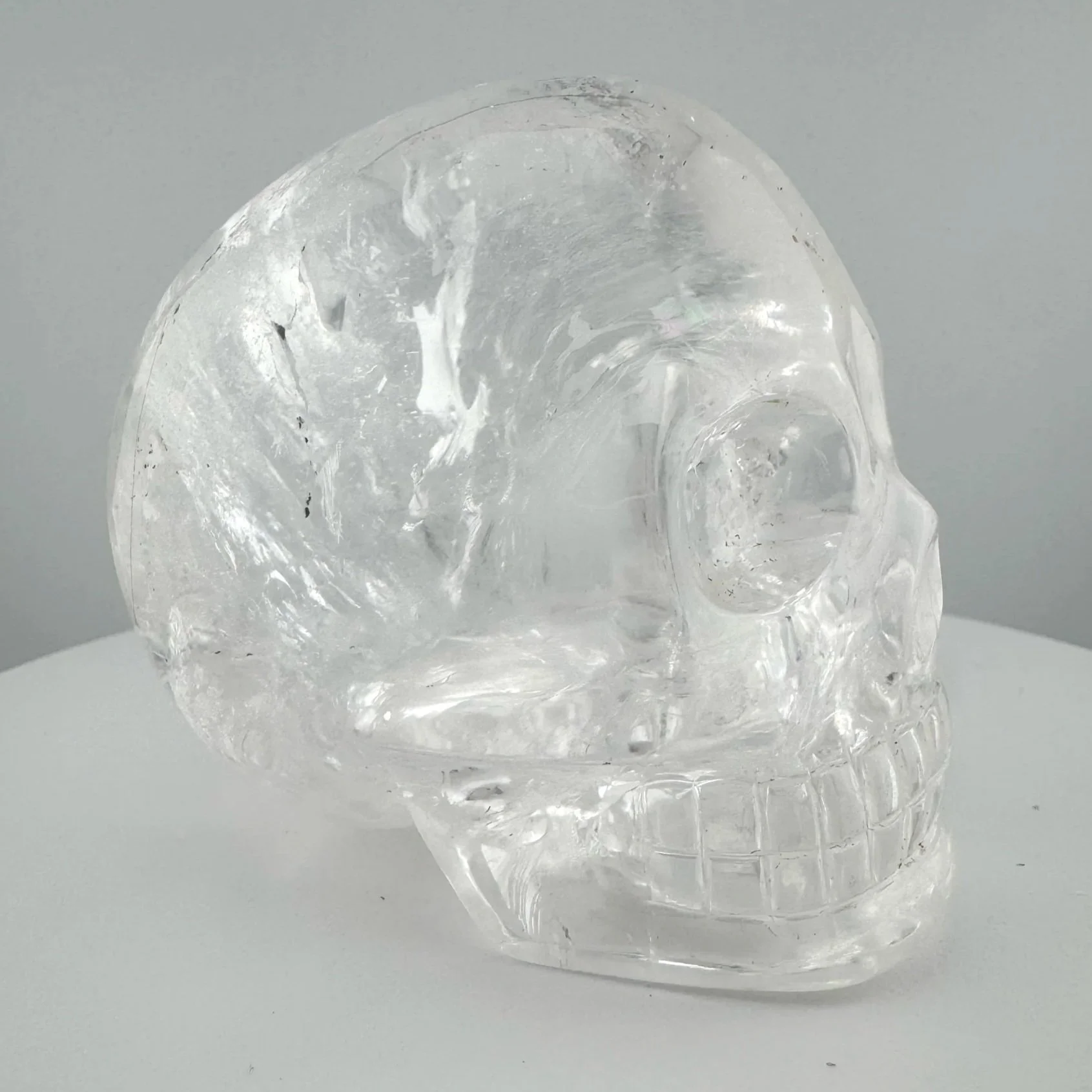 Leandro de Souza Rutile in Quartz Skull