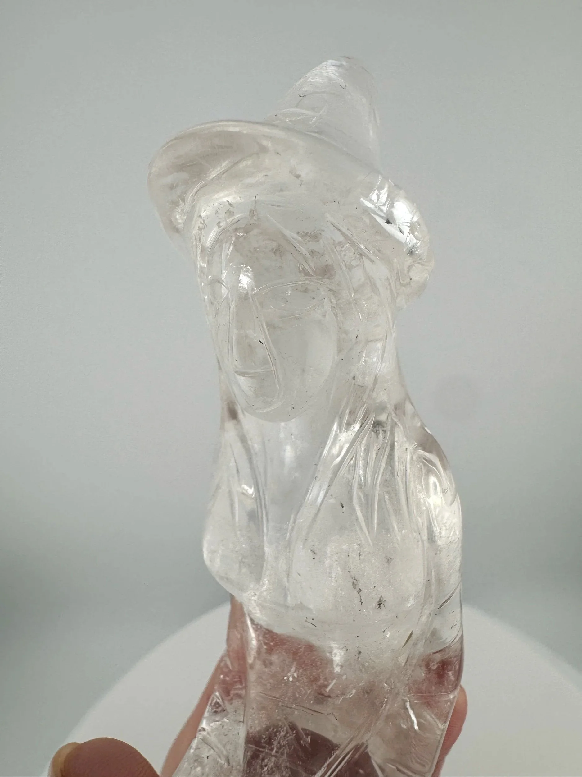Leandro de Souza Cathedral Quartz Witch Carving