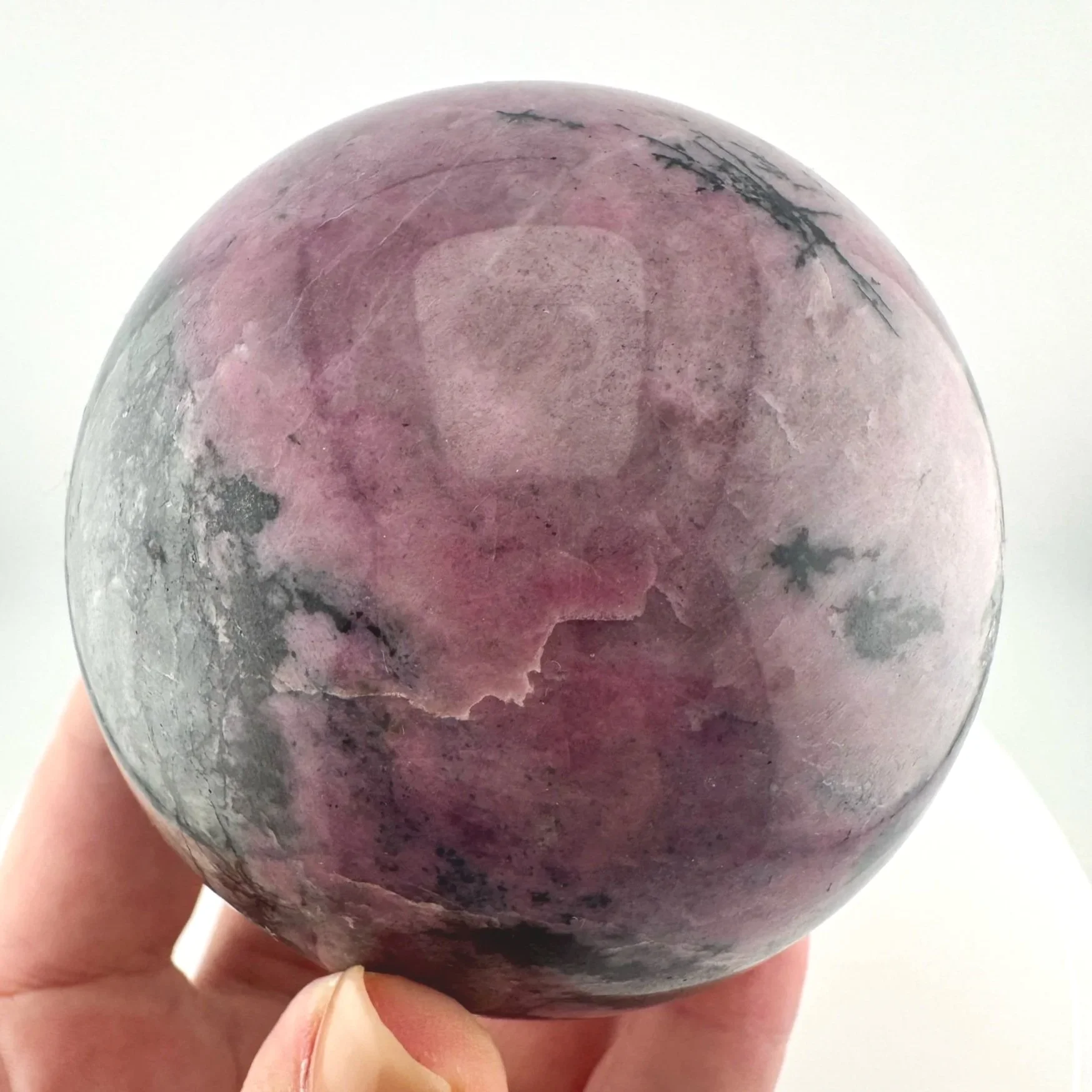 Leandro de Souza Rhodonite Sphere