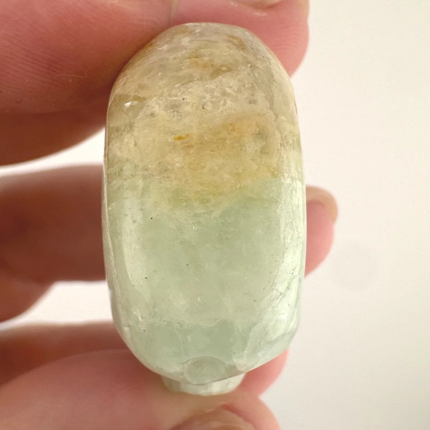 Igor de Souza Aquamarine with Heliodor Skull