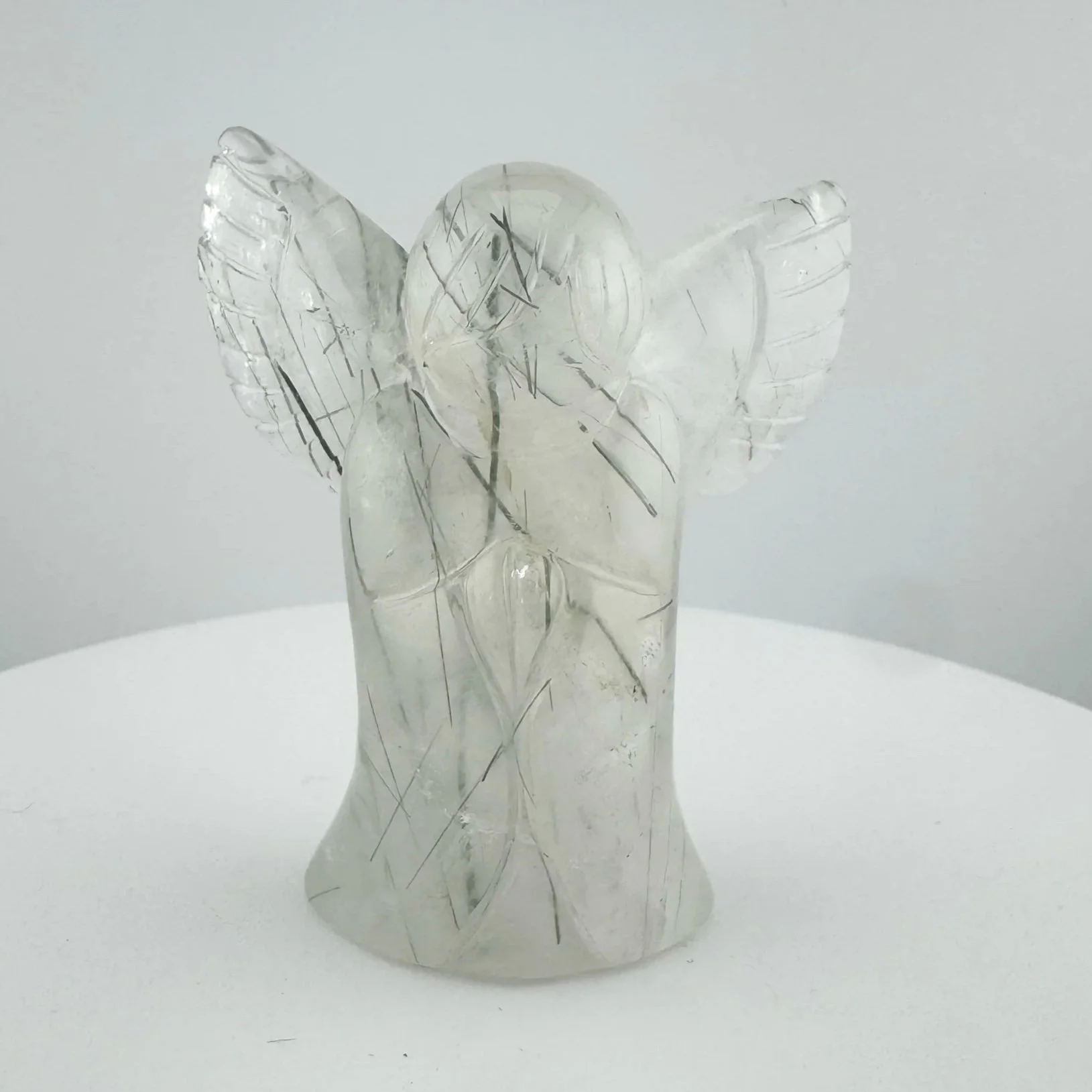 Leandro de Souza Epidote in Quartz Angel