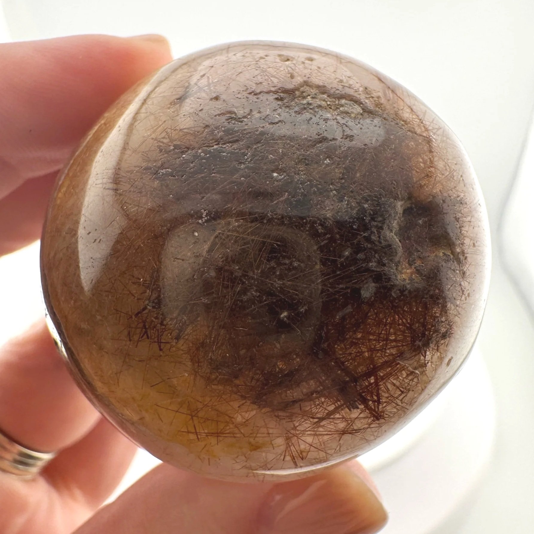 Leandro de Souza Red Rutile Magical Child Skull