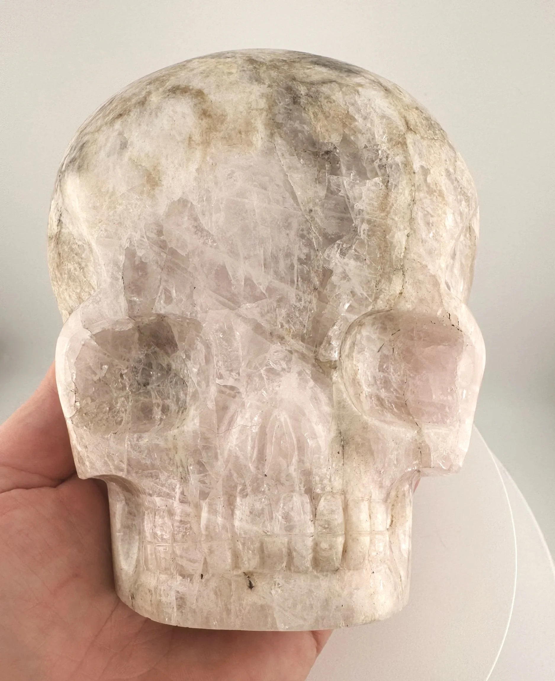 Leandro de Souza Morganite Shaman Skull