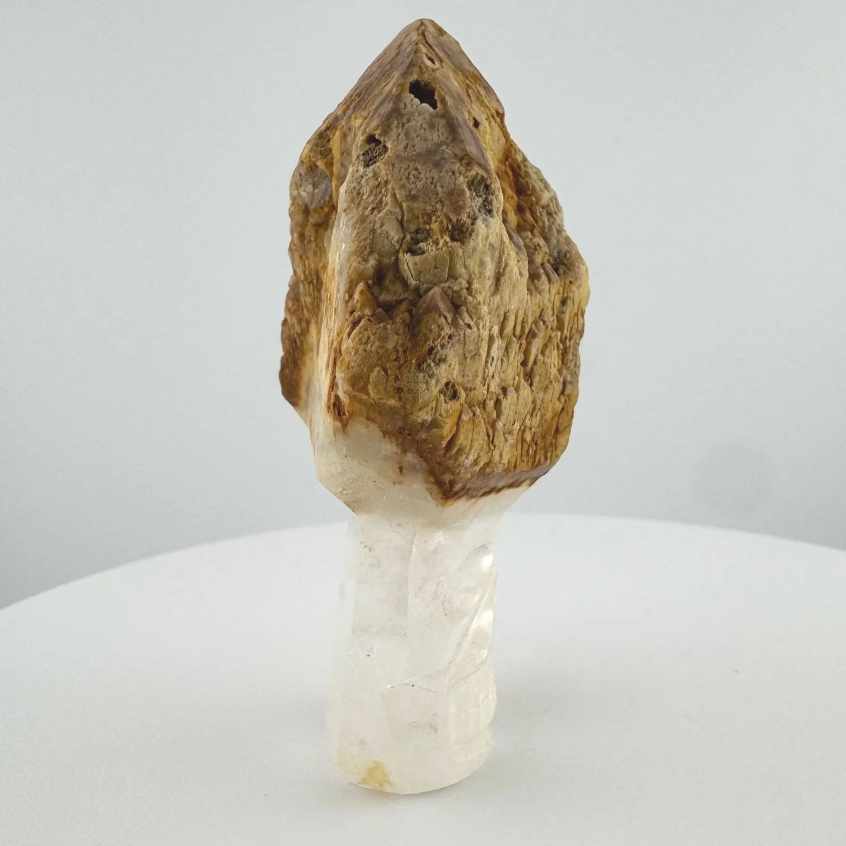 Igor de Souza Candle Quartz Shaman Skull