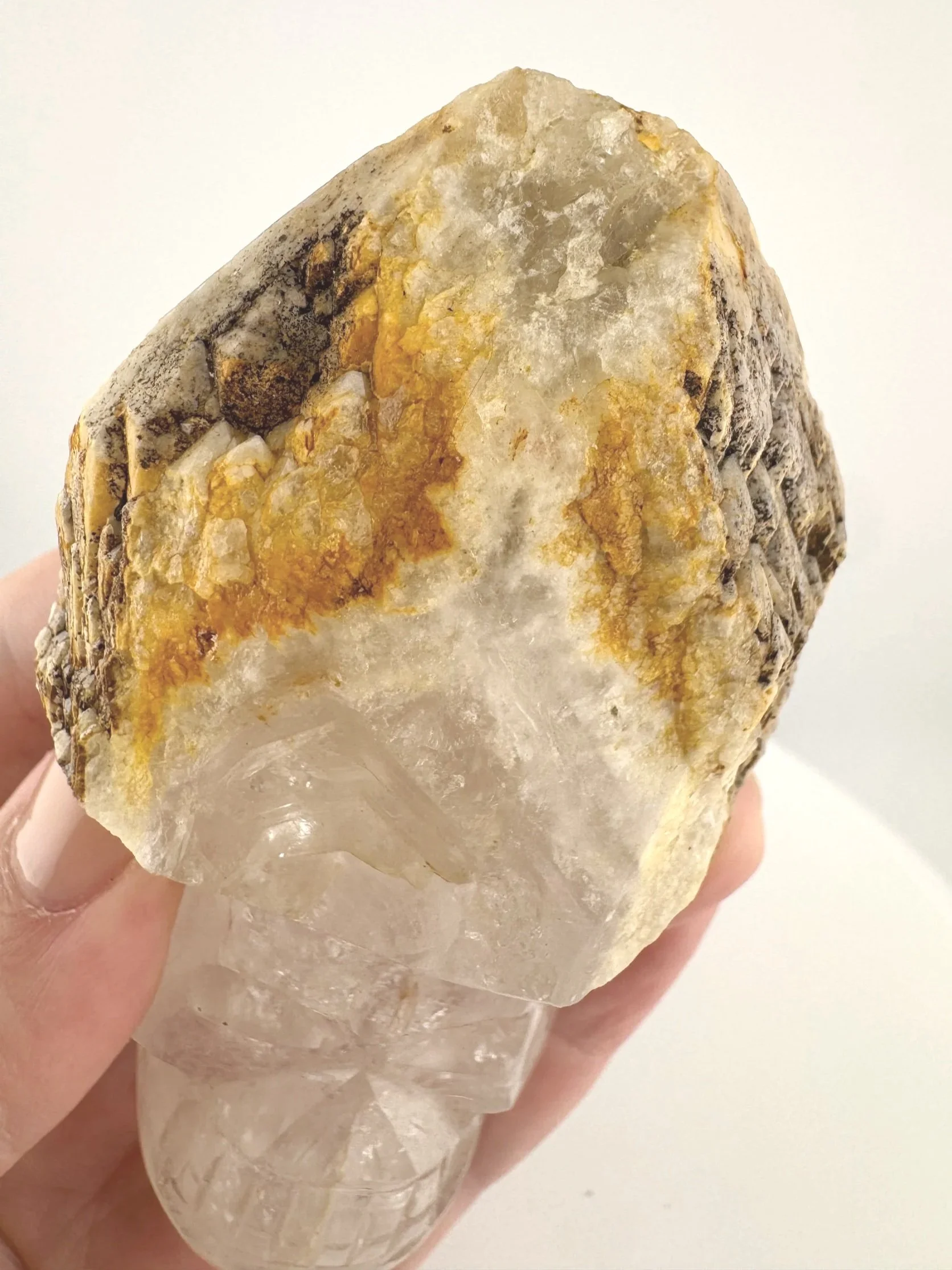Igor de Souza Candle Quartz Shaman Skull