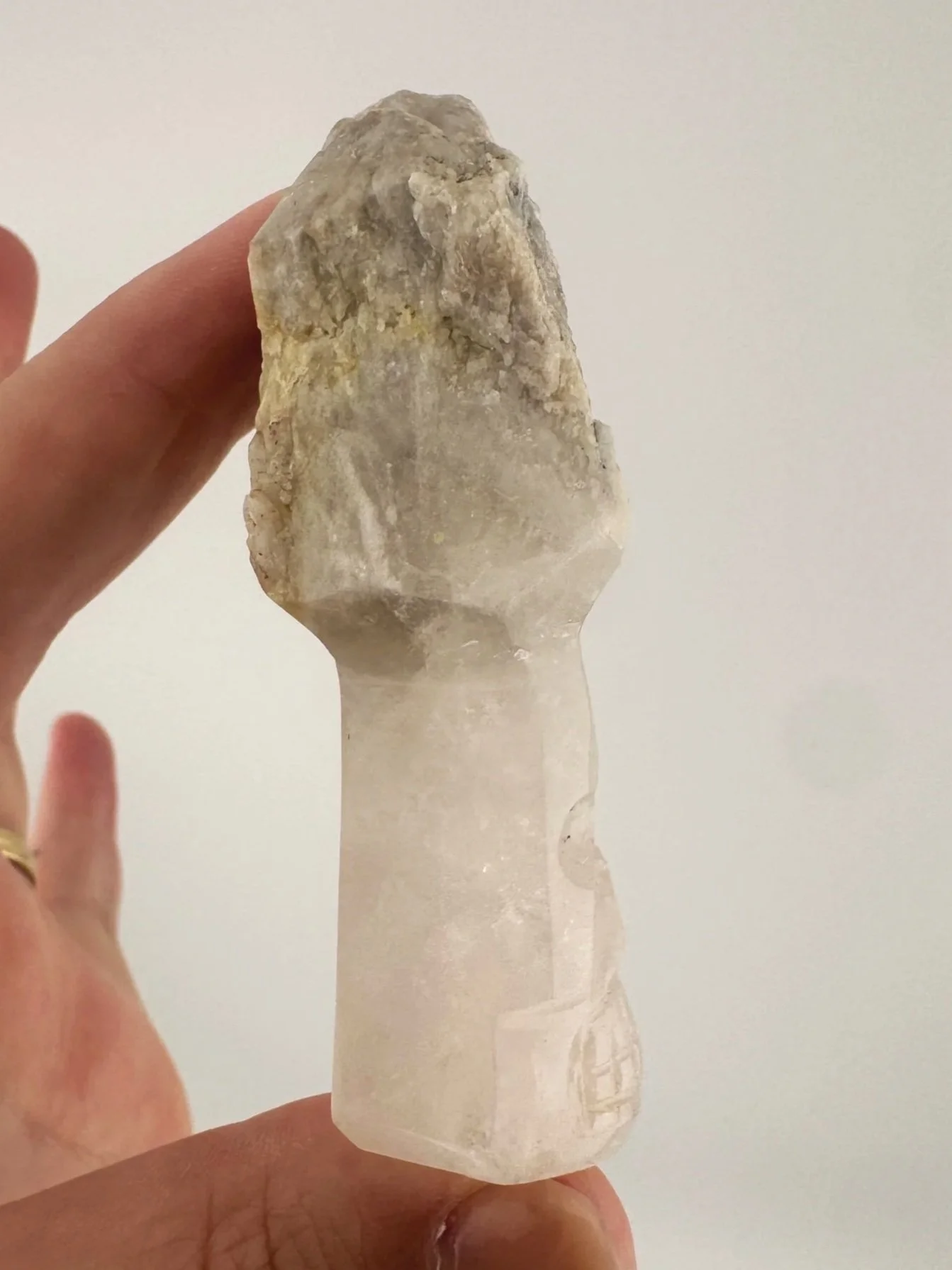 Igor de Souza Candle Quartz Shaman Skull