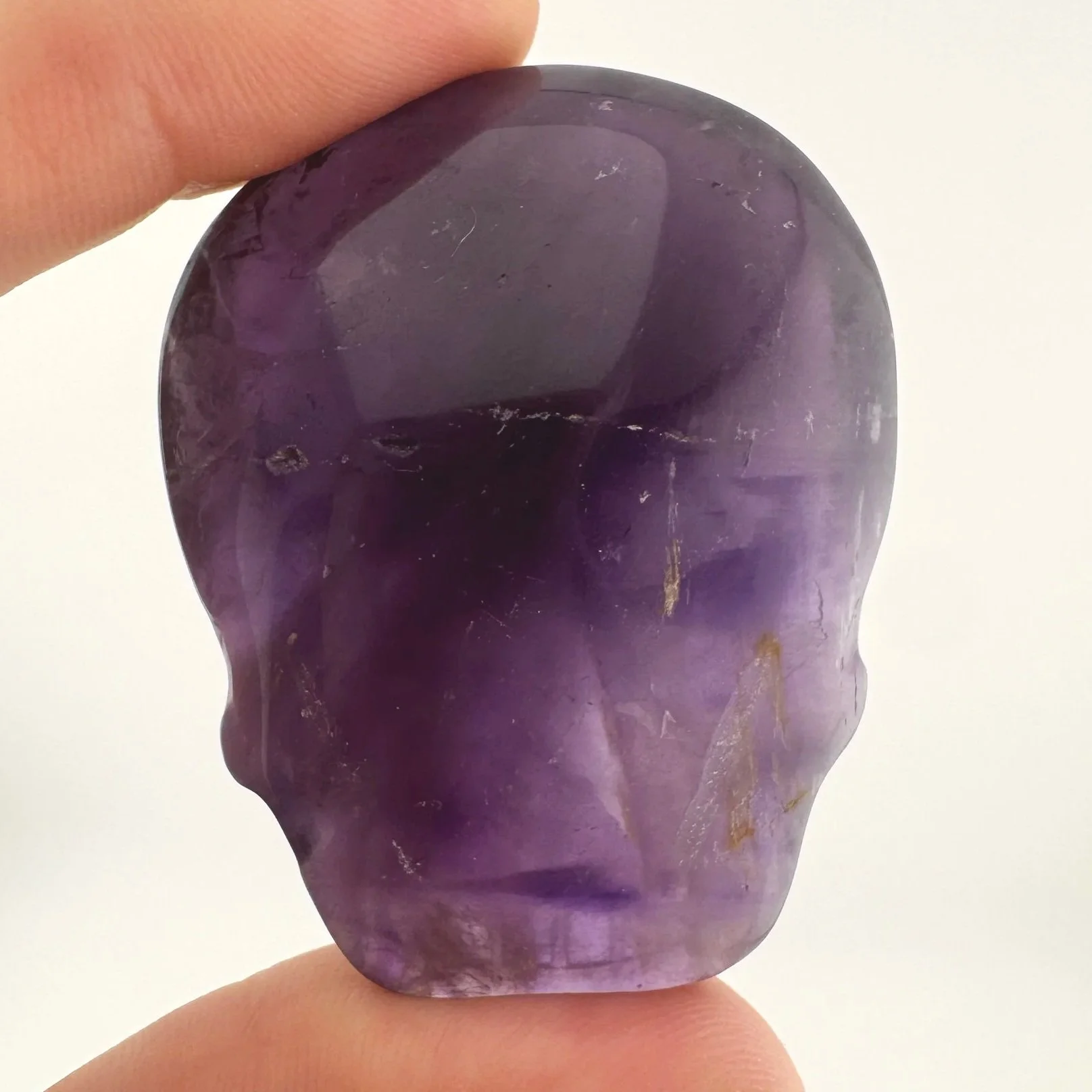 Leandro de Souza Amethyst Magical Child Palm Skull