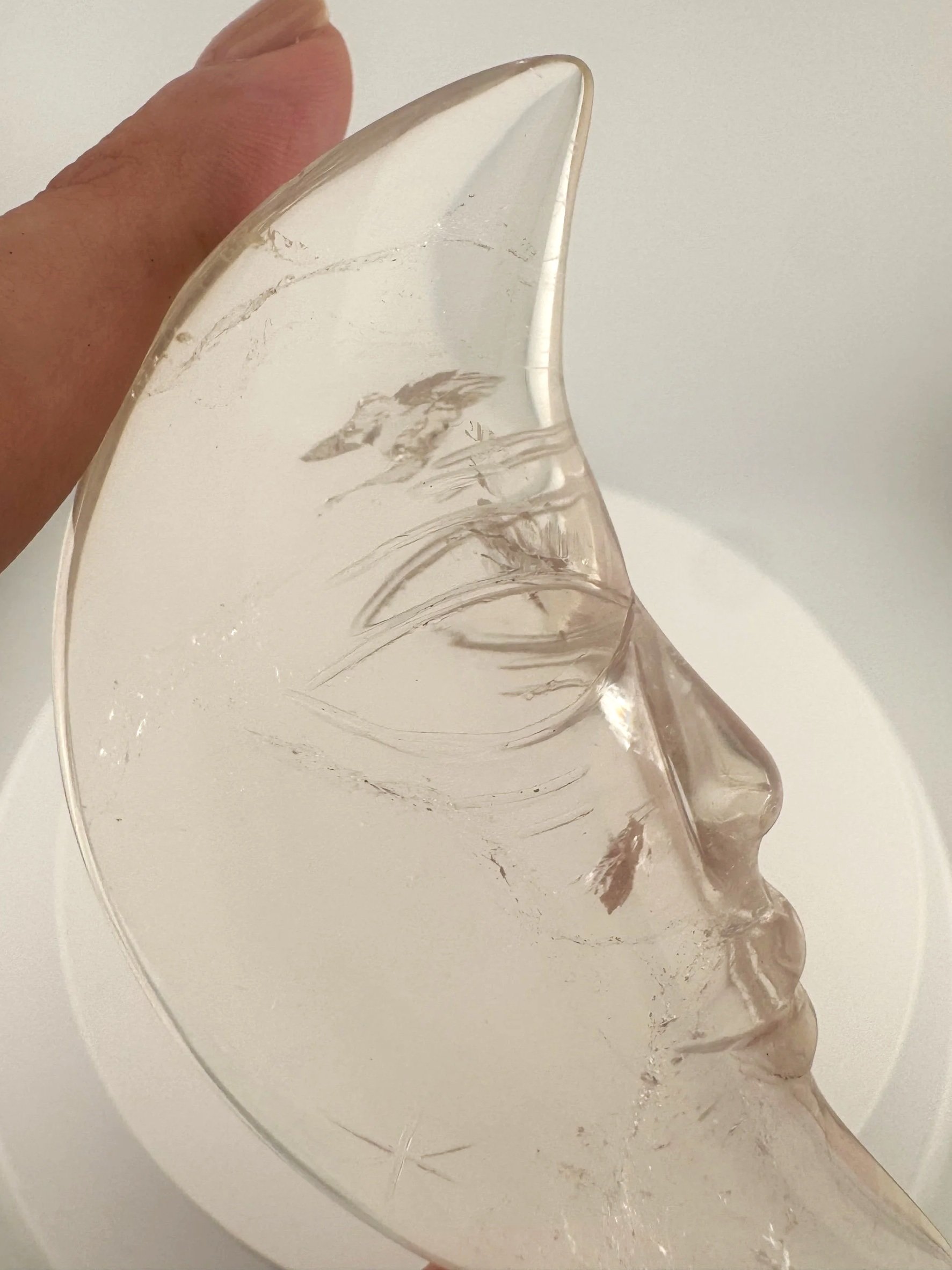 Leandro de Souza Gem Citrine Quartz Moon