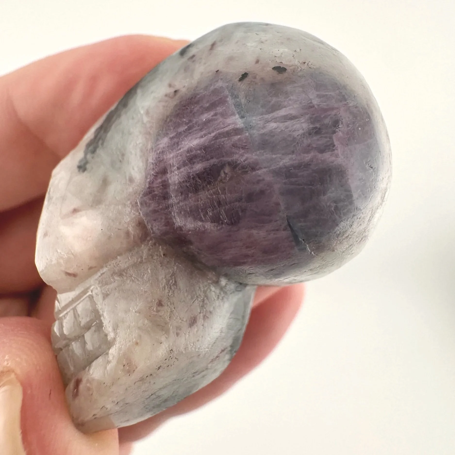 Igor de Souza Paraiba Tourmaline in Feldspar Skull