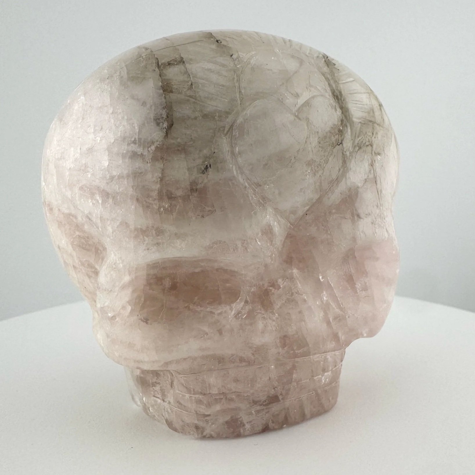 Leandro de Souza Morganite Shaman Skull