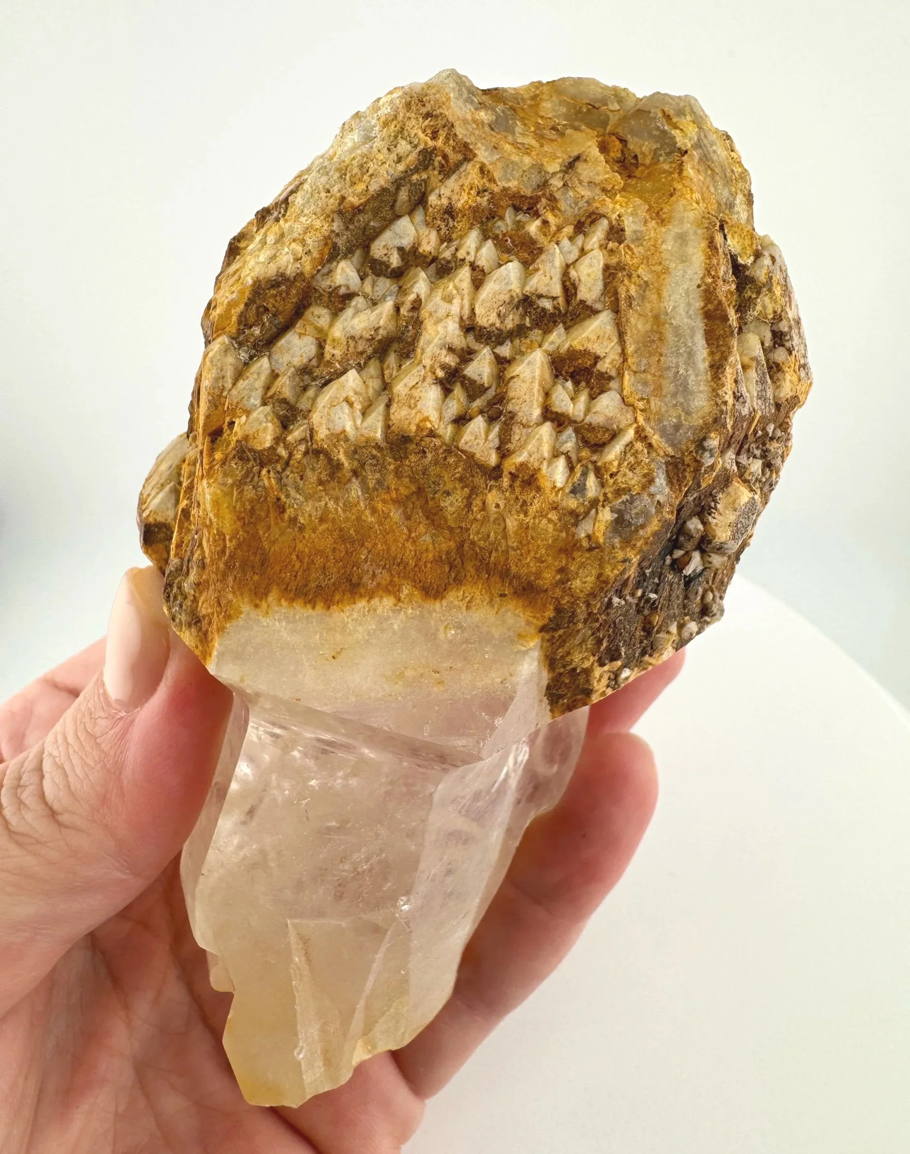 Igor de Souza Candle Quartz Shaman Skull