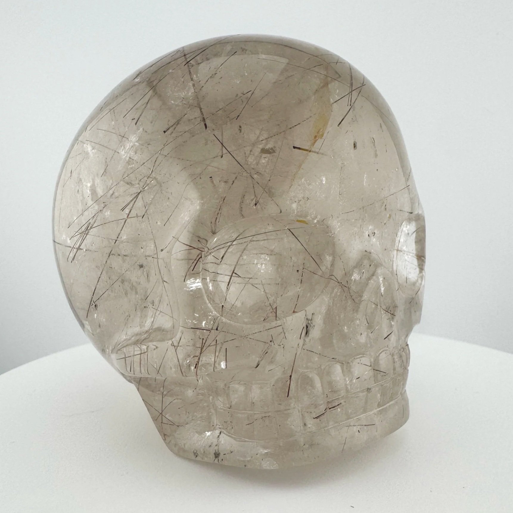 Leandro de Souza Red Rutile in Smoky Quartz Magical Child