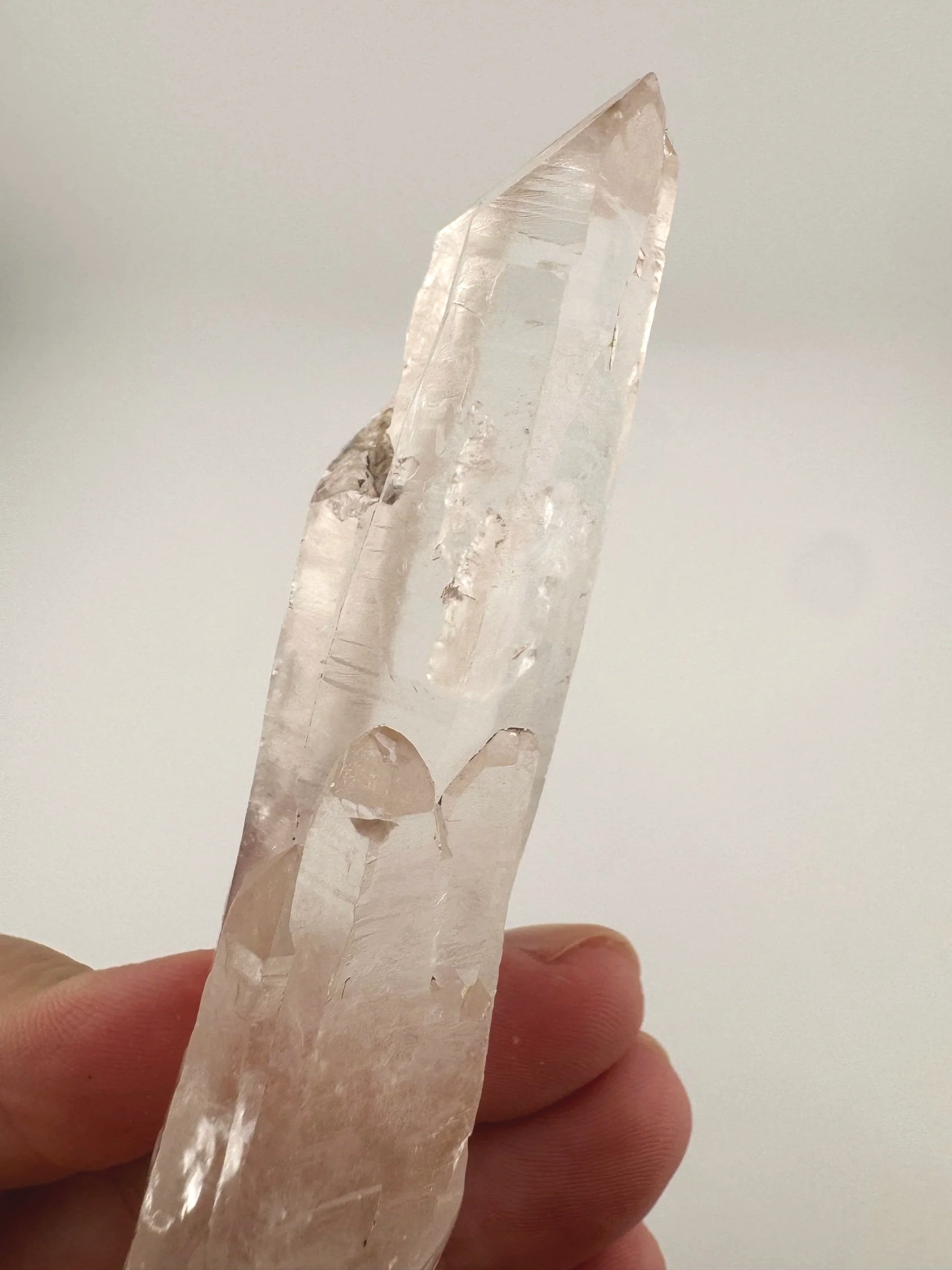 Leandro de Souza Cathedral Quartz Jesus Wand