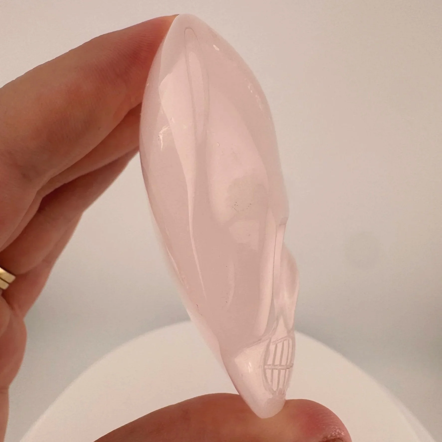 Leandro de Souza Rose Quartz Magical Child Palm Skull